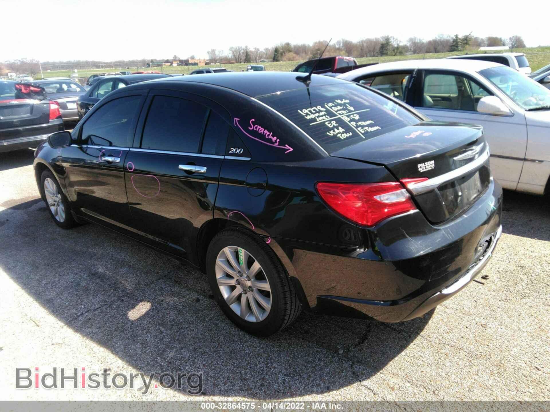 2011 CHRYSLER 200 - VIN: 1C3BC2FG9BN517954 - Фото 3