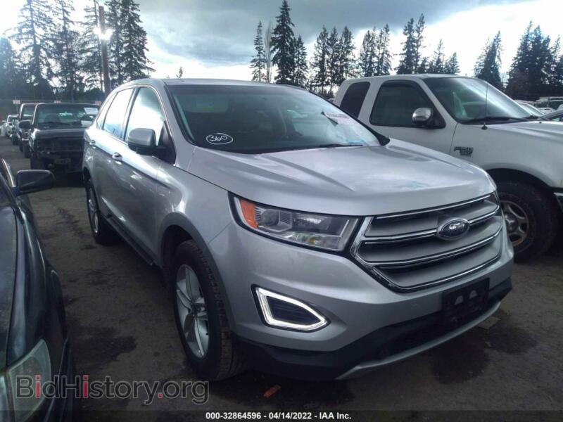 2015 Ford EDGE SEL (VIN 2FMTK4J97FBB29304) — фото 1 из 11, IAAI, повреждение: задняя часть