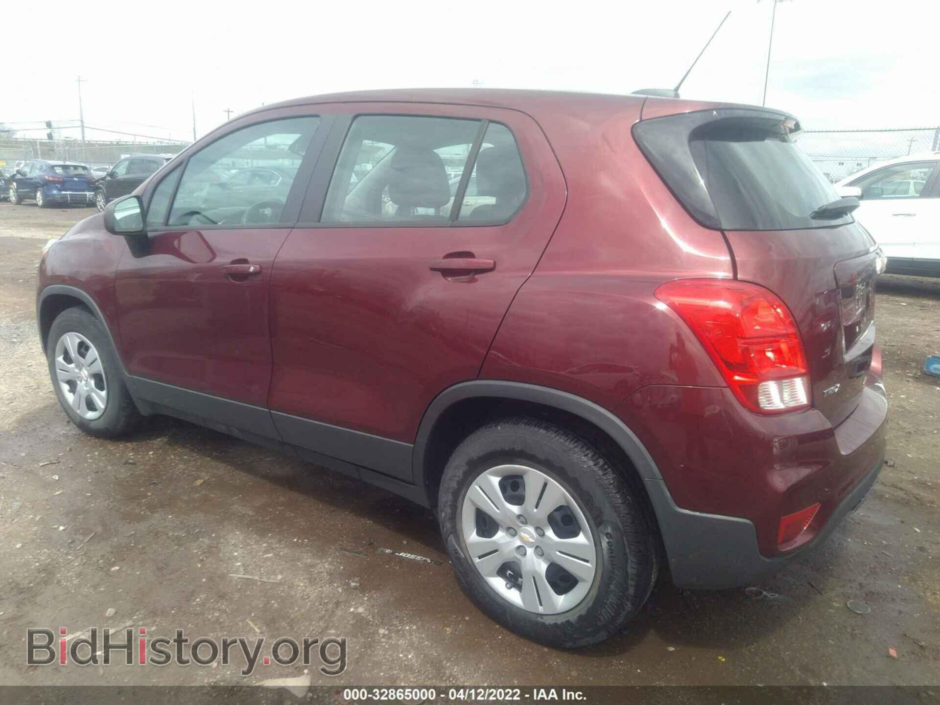 2017 CHEVROLET TRAX - VIN: 3GNCJKSB3HL201546 - Photo 3