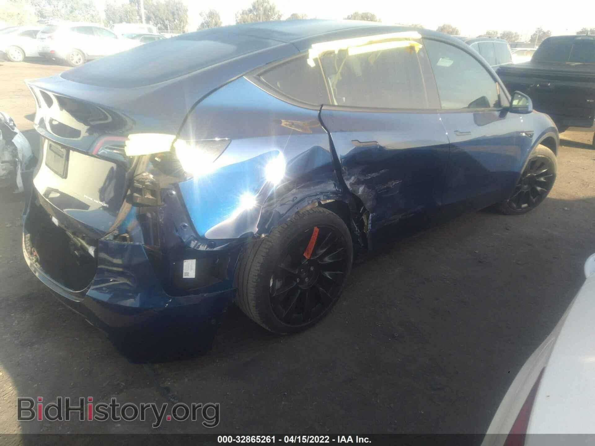 2021 TESLA MODEL Y - VIN: 5YJYGDEE5MF089159 - Photo 4