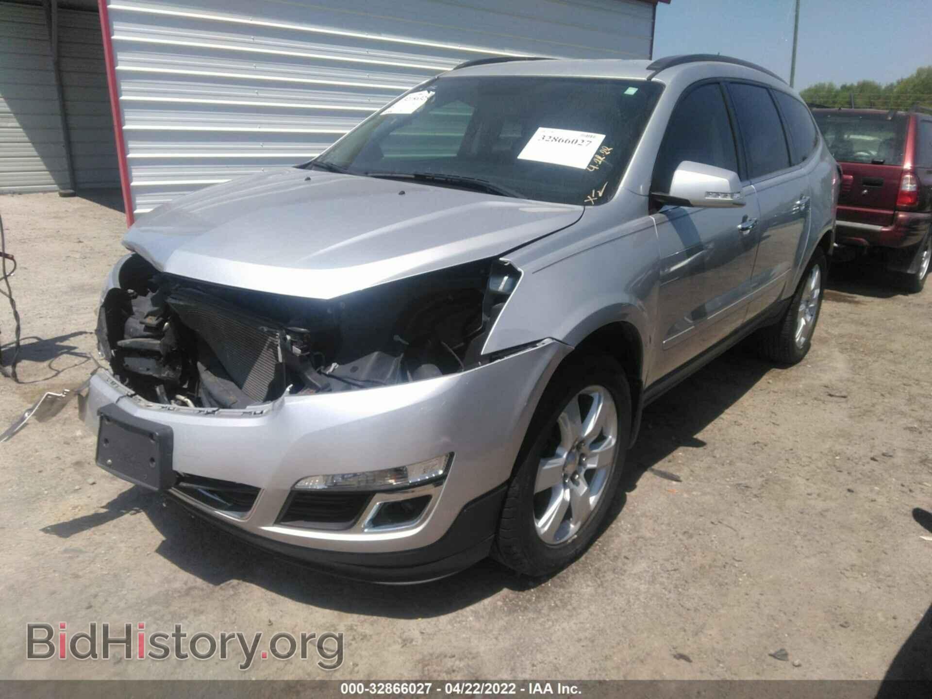 2017 CHEVROLET TRAVERSE - VIN: 1GNKRGKD3HJ186864 - Фото 2