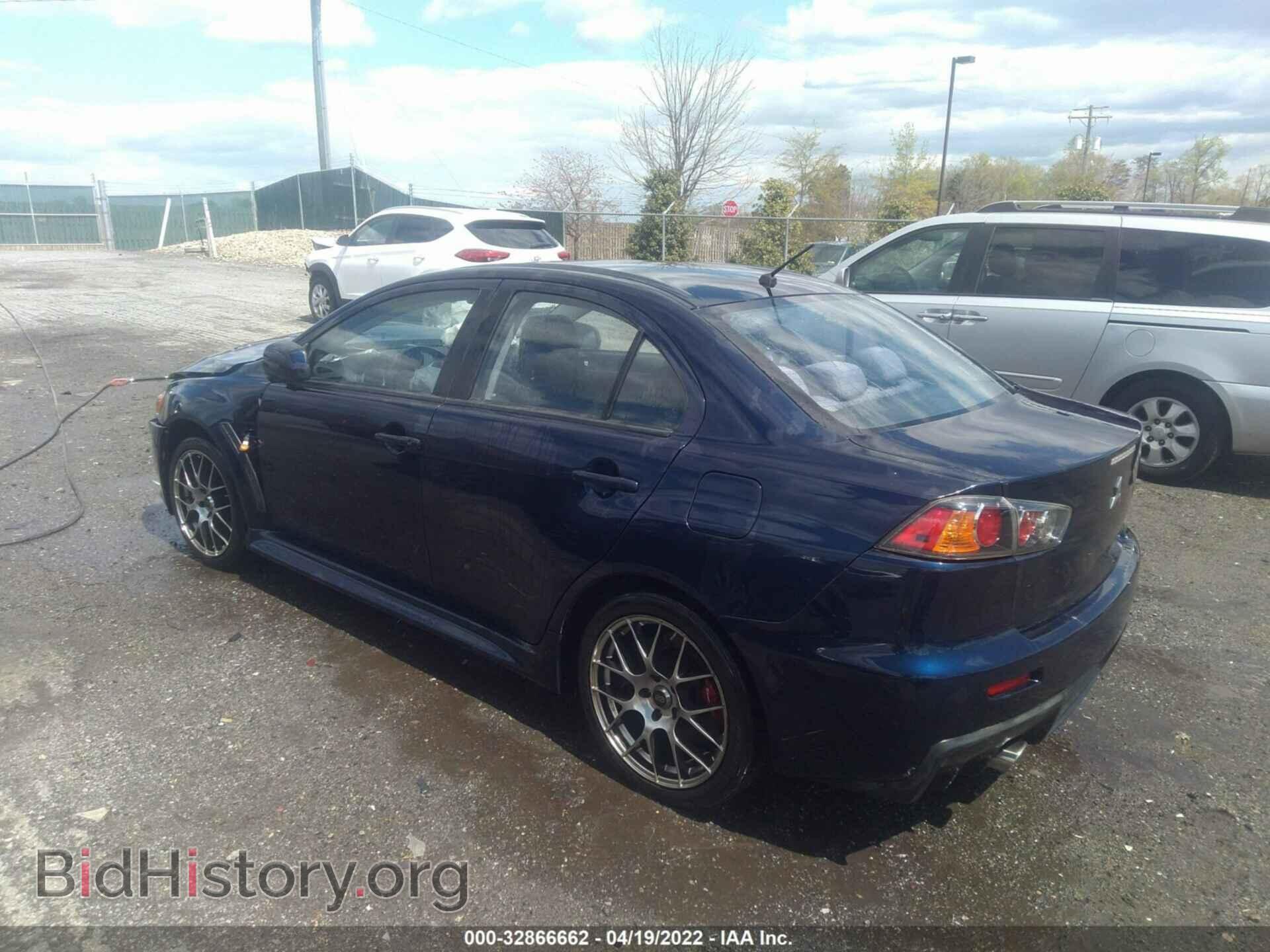 2013 MITSUBISHI LANCER EVOLUTION - VIN: JA32W8FVXDU015708 - Фото 3