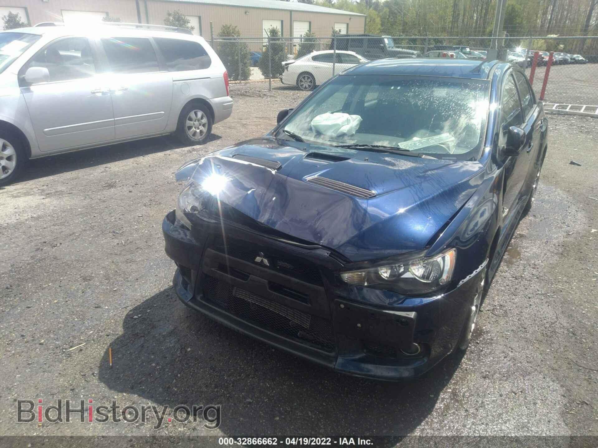 2013 MITSUBISHI LANCER EVOLUTION - VIN: JA32W8FVXDU015708 - Фото 6