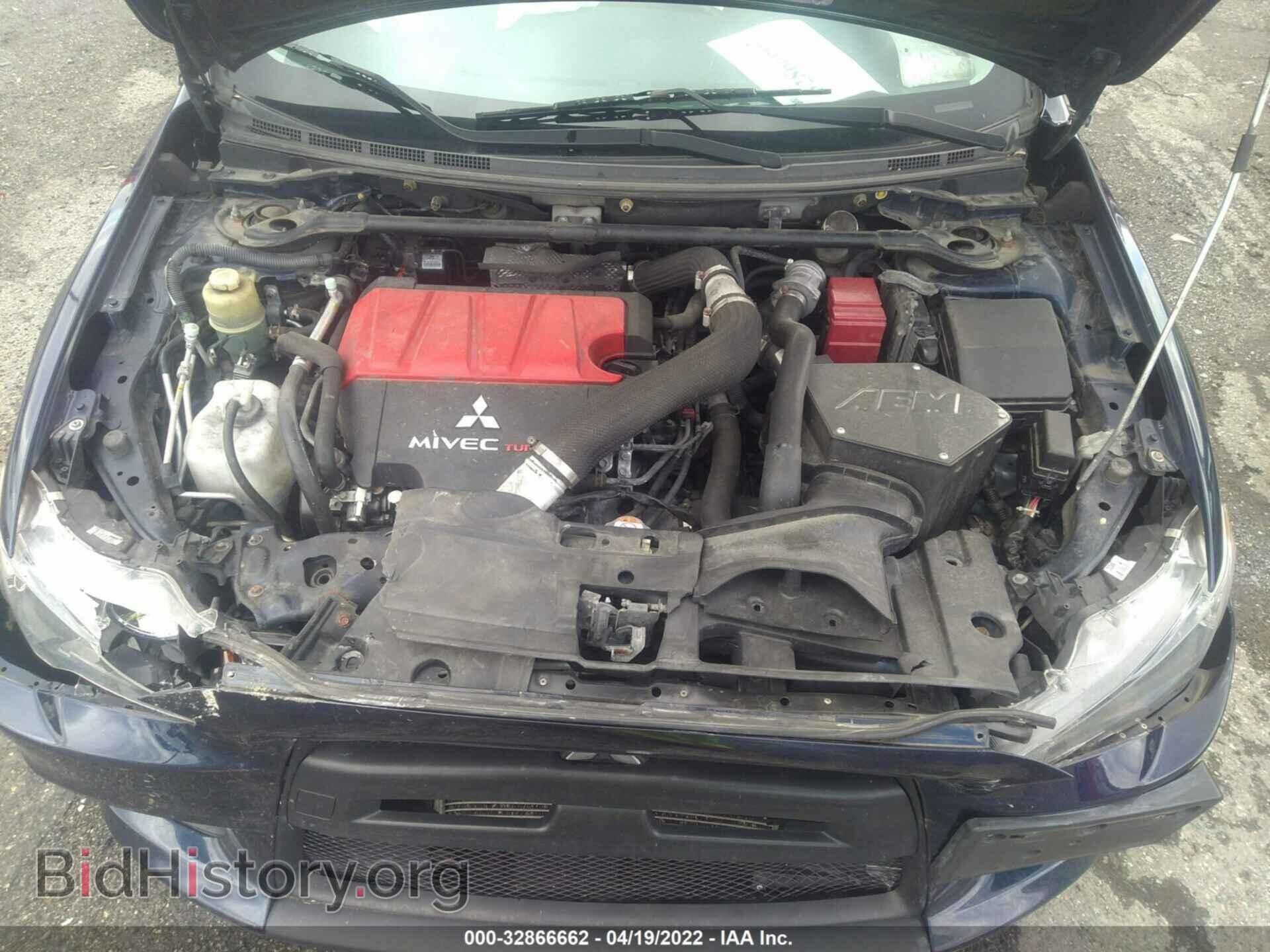 2013 MITSUBISHI LANCER EVOLUTION - VIN: JA32W8FVXDU015708 - Фото 10