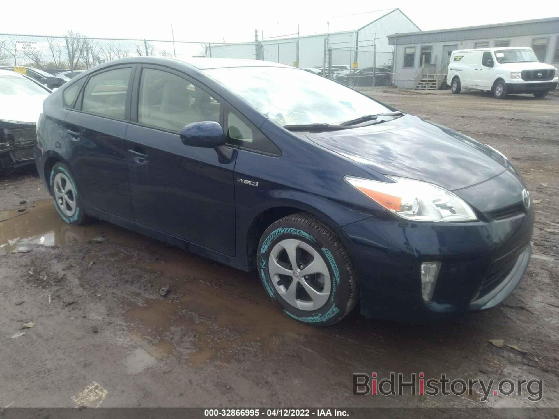 Photo JTDKN3DU1C1517198 - TOYOTA PRIUS 2012