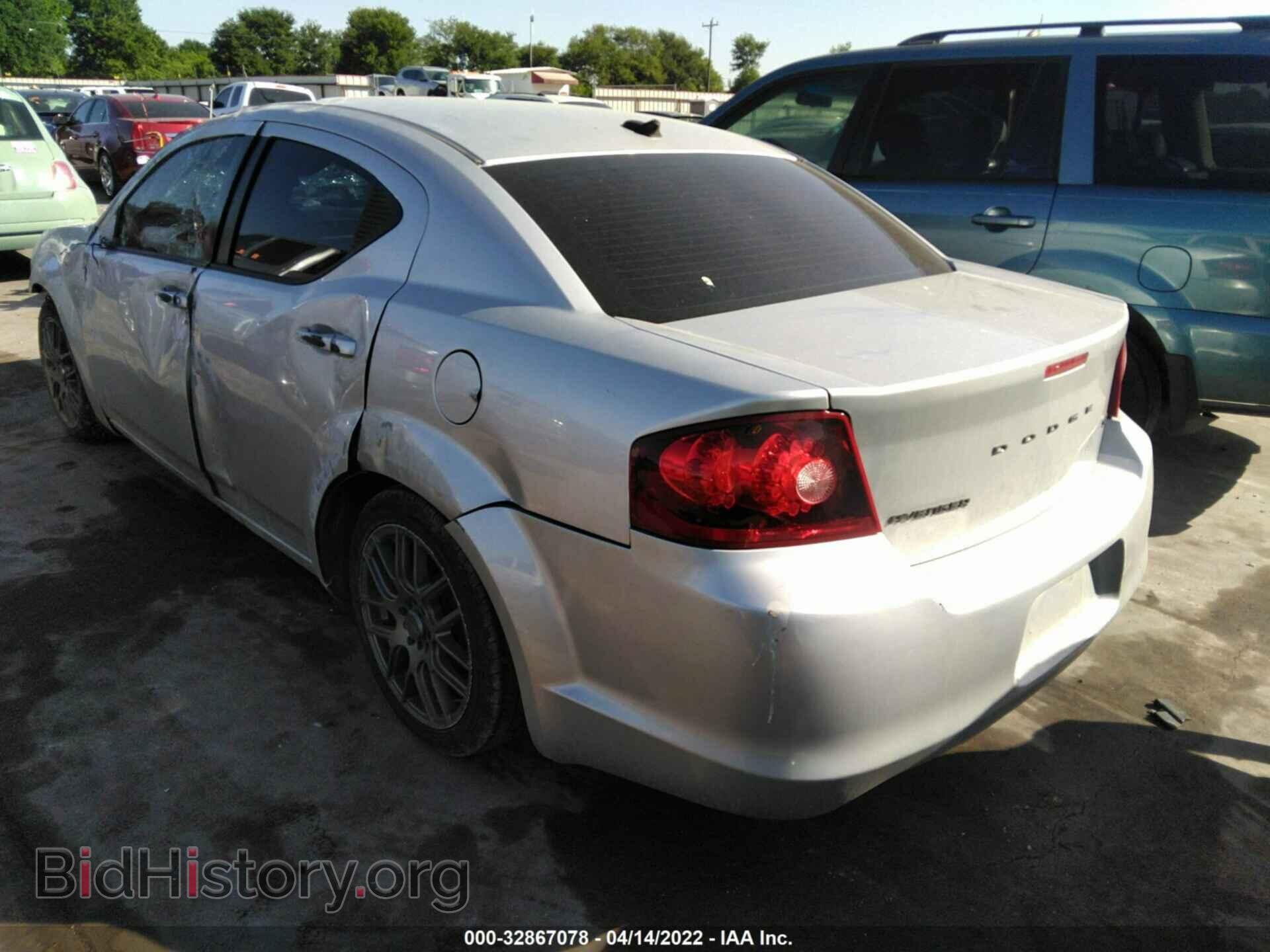 2012 DODGE AVENGER - VIN: 1C3CDZCB8CN237124 - Photo 3