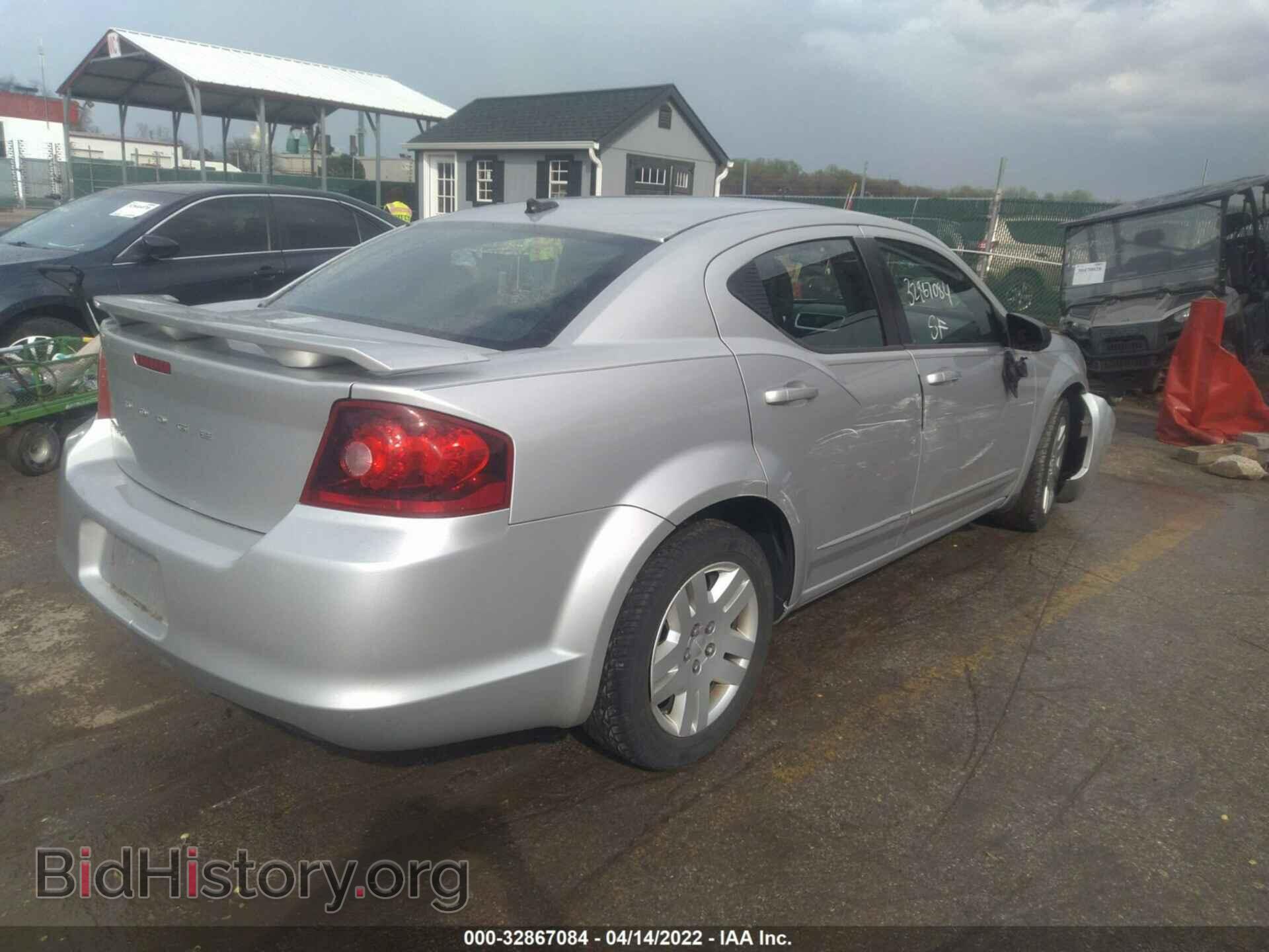 2011 DODGE AVENGER - VIN: 1B3BD4FB2BN572711 - Фото 4