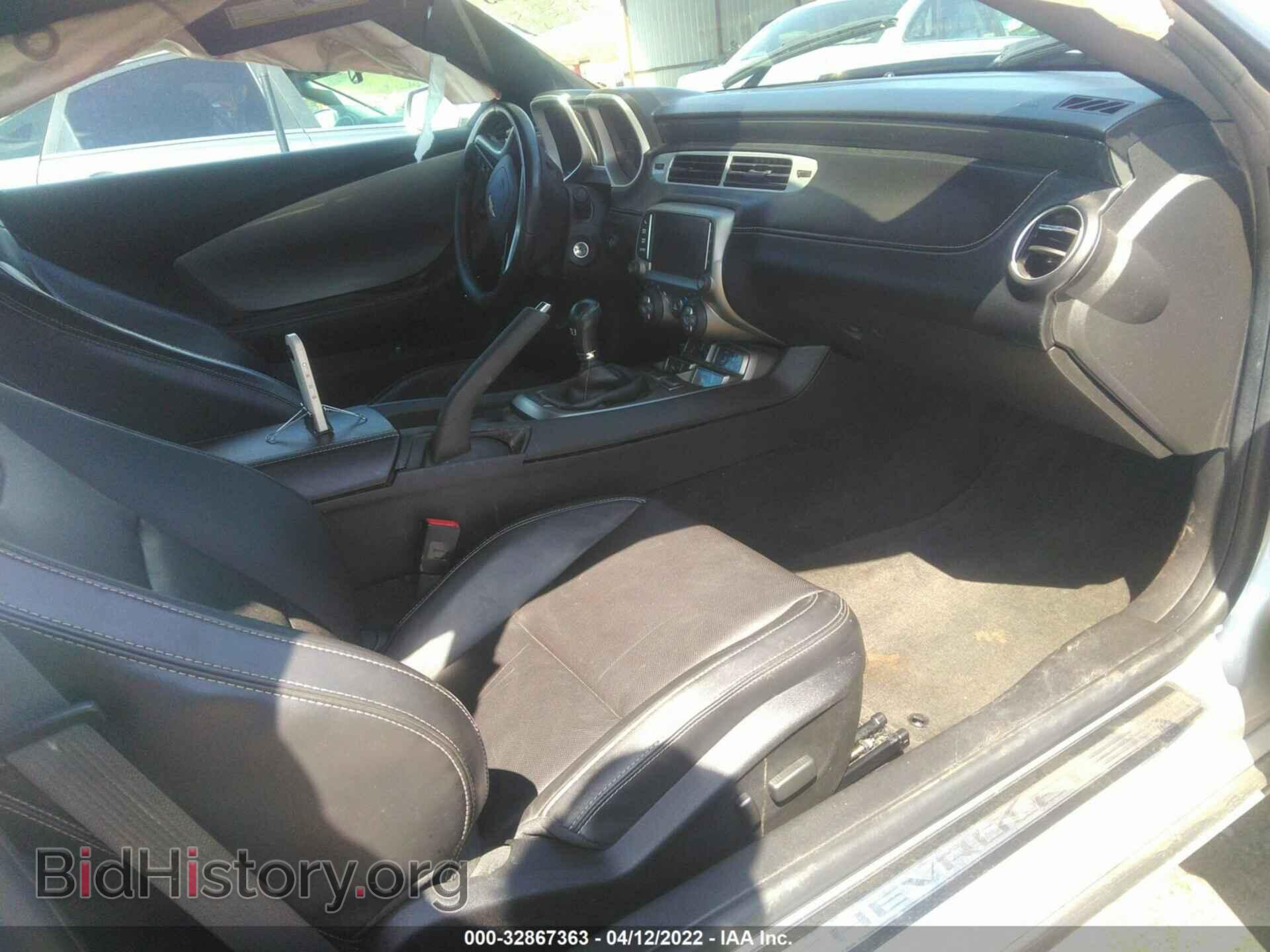 2013 CHEVROLET CAMARO - VIN: 2G1FT1EW6D9136920 - Фото 5