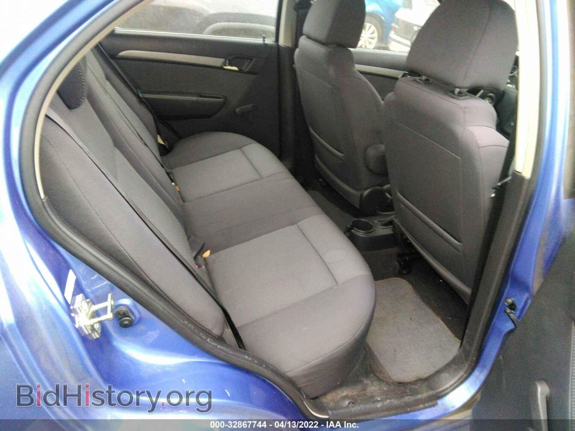 2009 CHEVROLET AVEO - VIN: KL1TD56E09B611091 - Фото 8