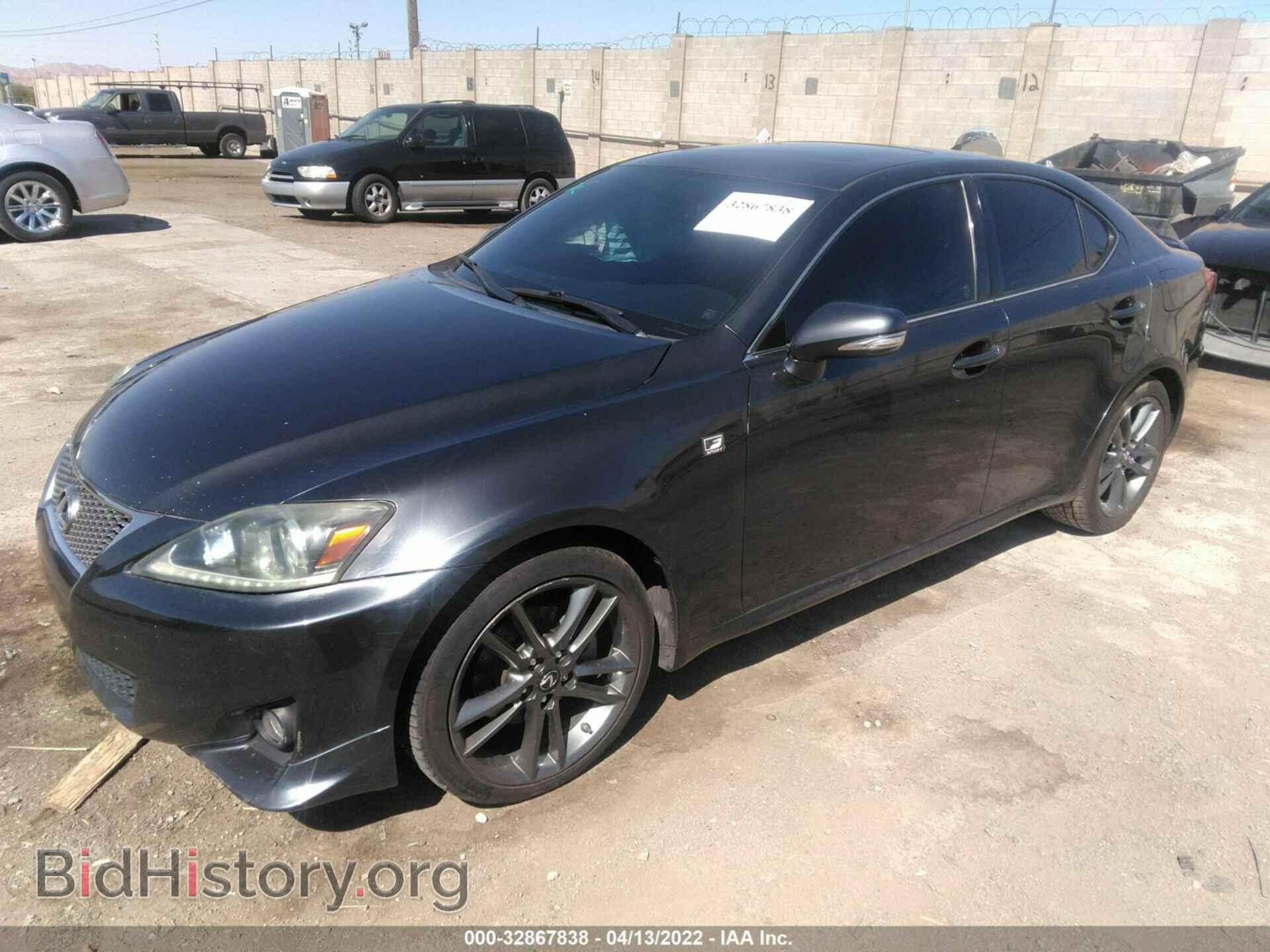 2011 LEXUS IS 250 - VIN: JTHBF5C21B5132948 - Фото 2