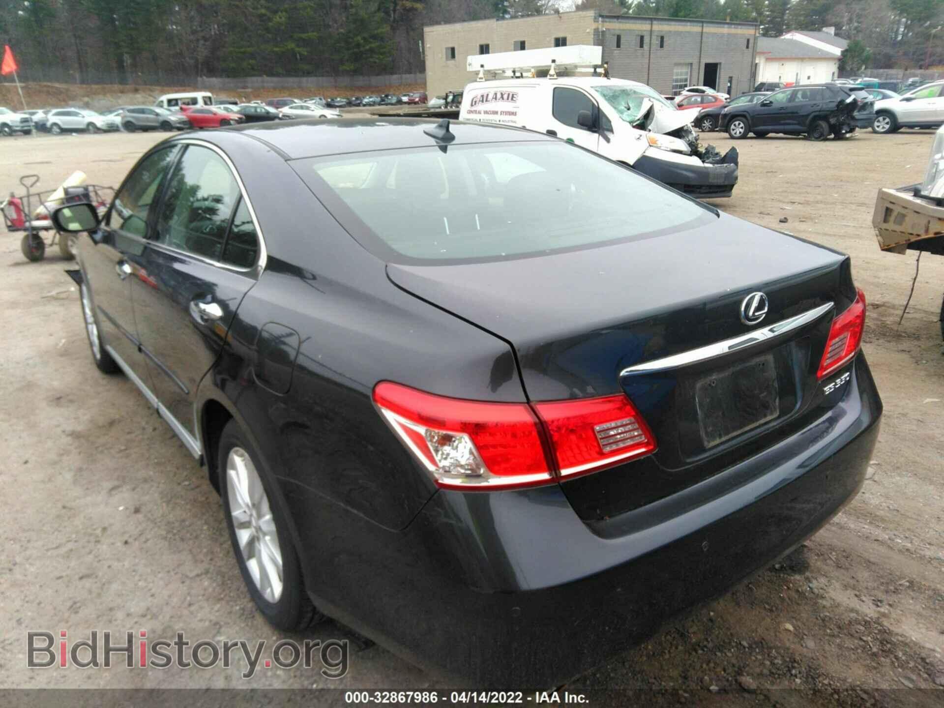 2011 LEXUS ES 350 - VIN: JTHBK1EG8B2431576 - Фото 3