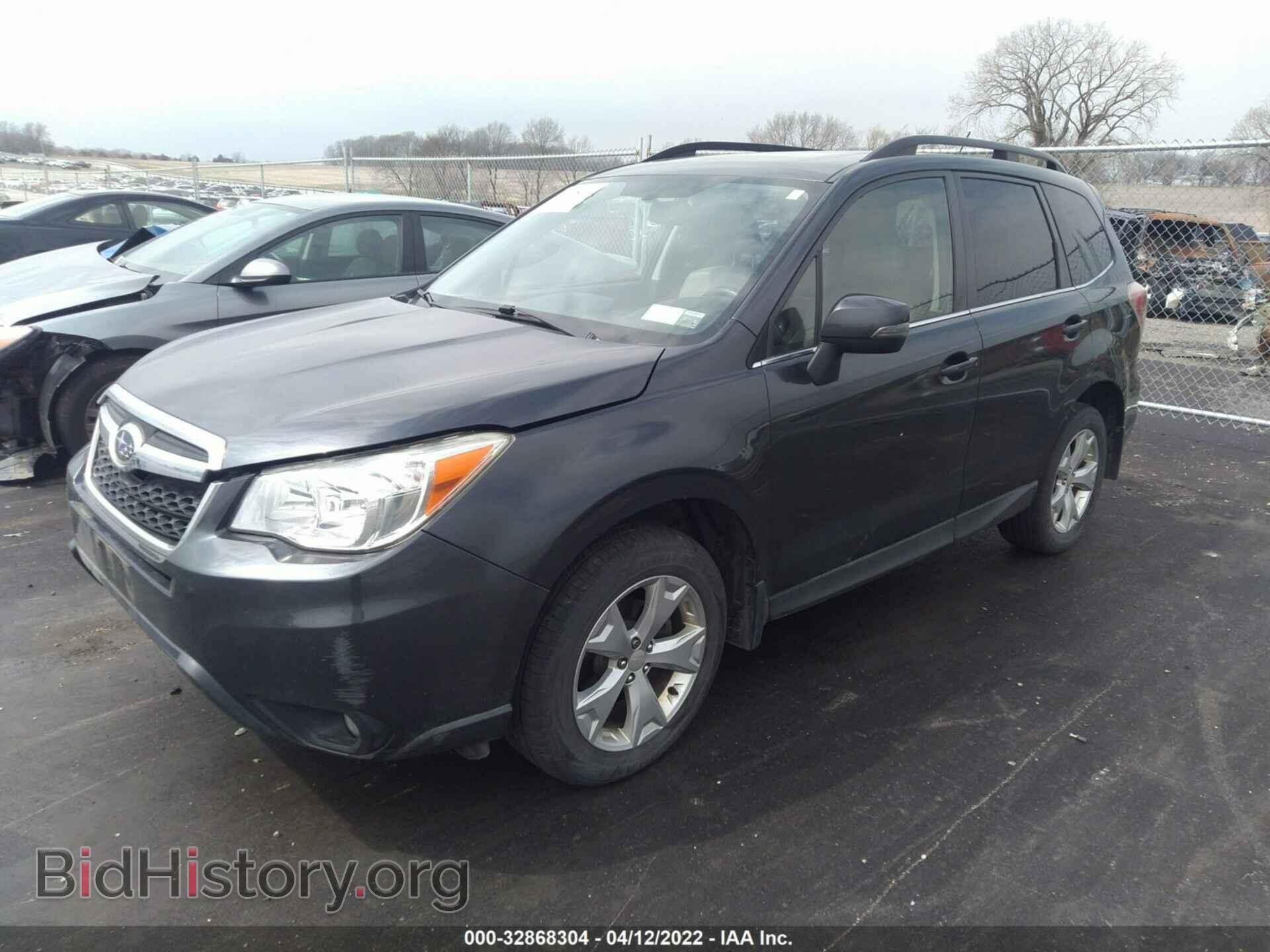 2014 SUBARU FORESTER - VIN: JF2SJAMC9EH461501 - Фото 2