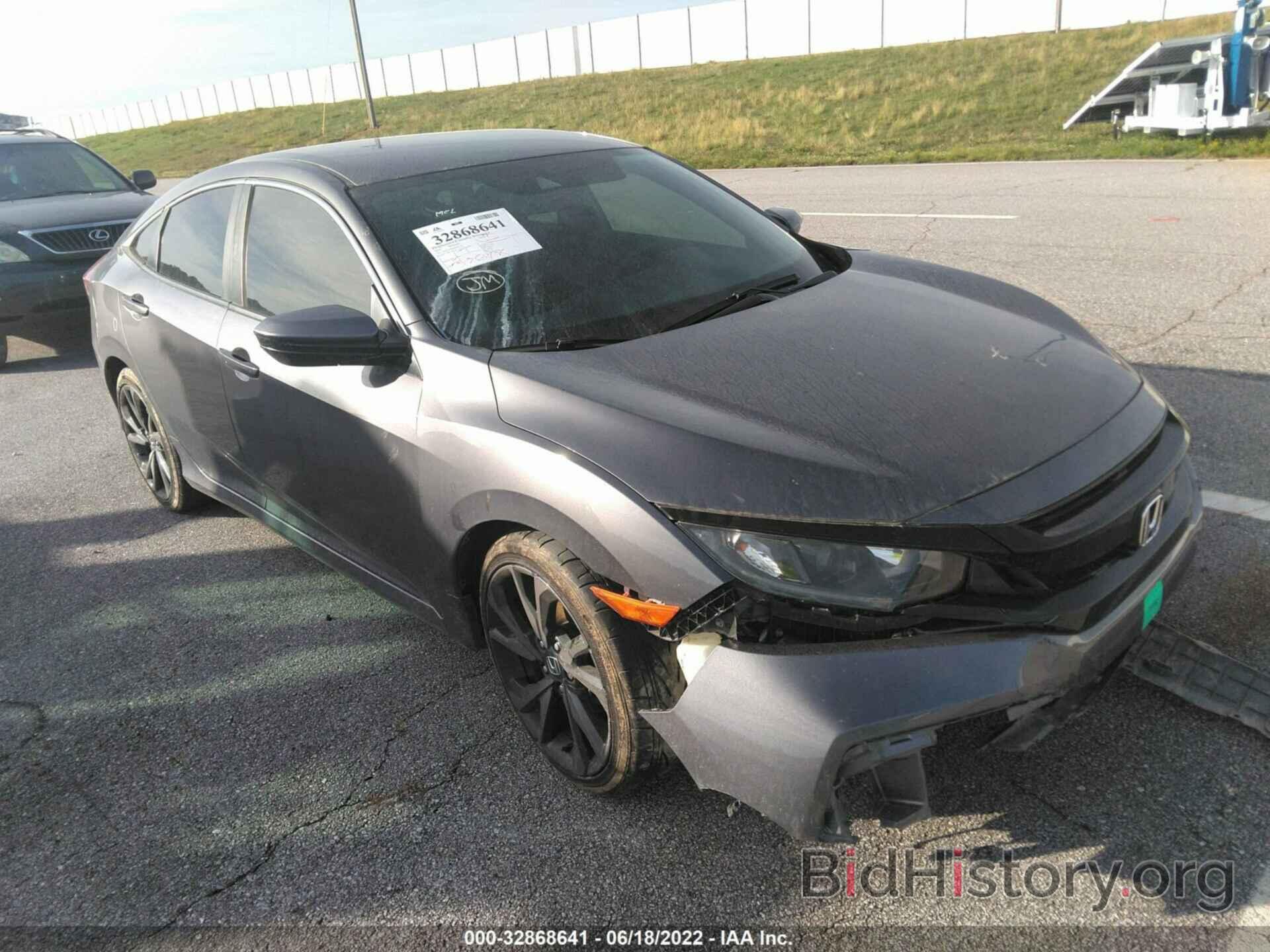 Photo 19XFC2F8XKE025539 - HONDA CIVIC SEDAN 2019