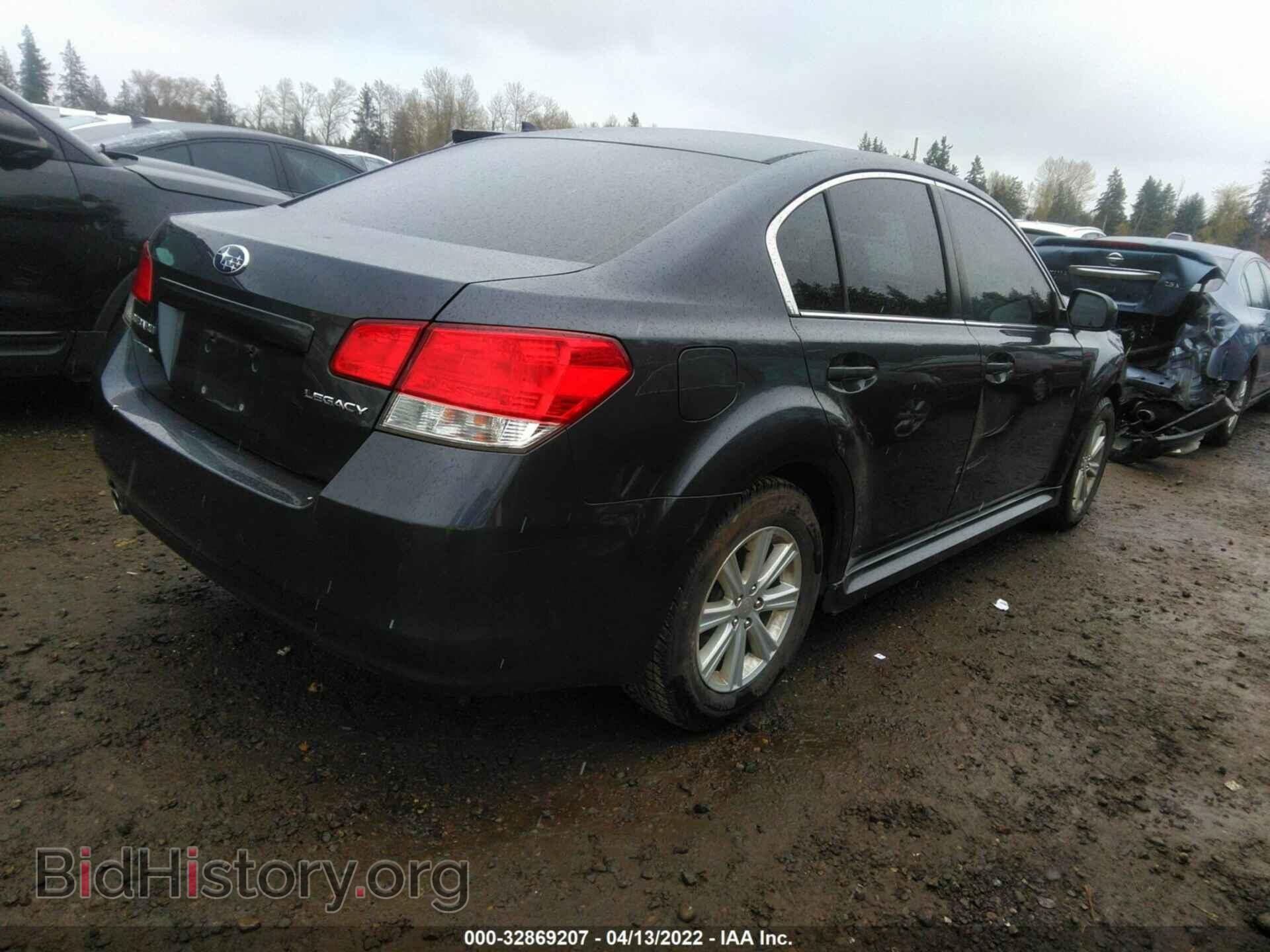 2011 SUBARU LEGACY - VIN: 4S3BMCB65B3241280 - Фото 4