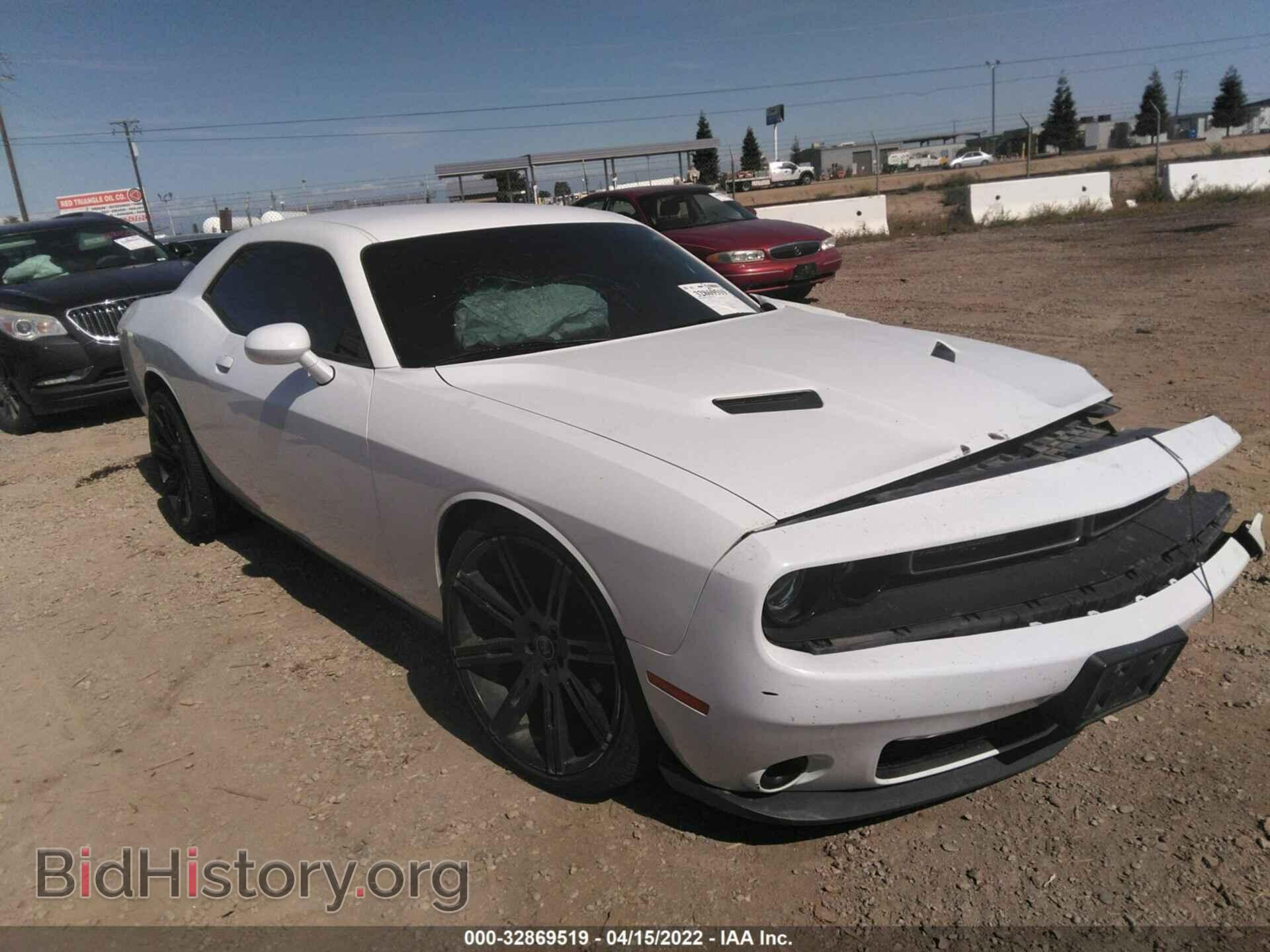 Photo 2C3CDZAG4GH107841 - DODGE CHALLENGER 2016