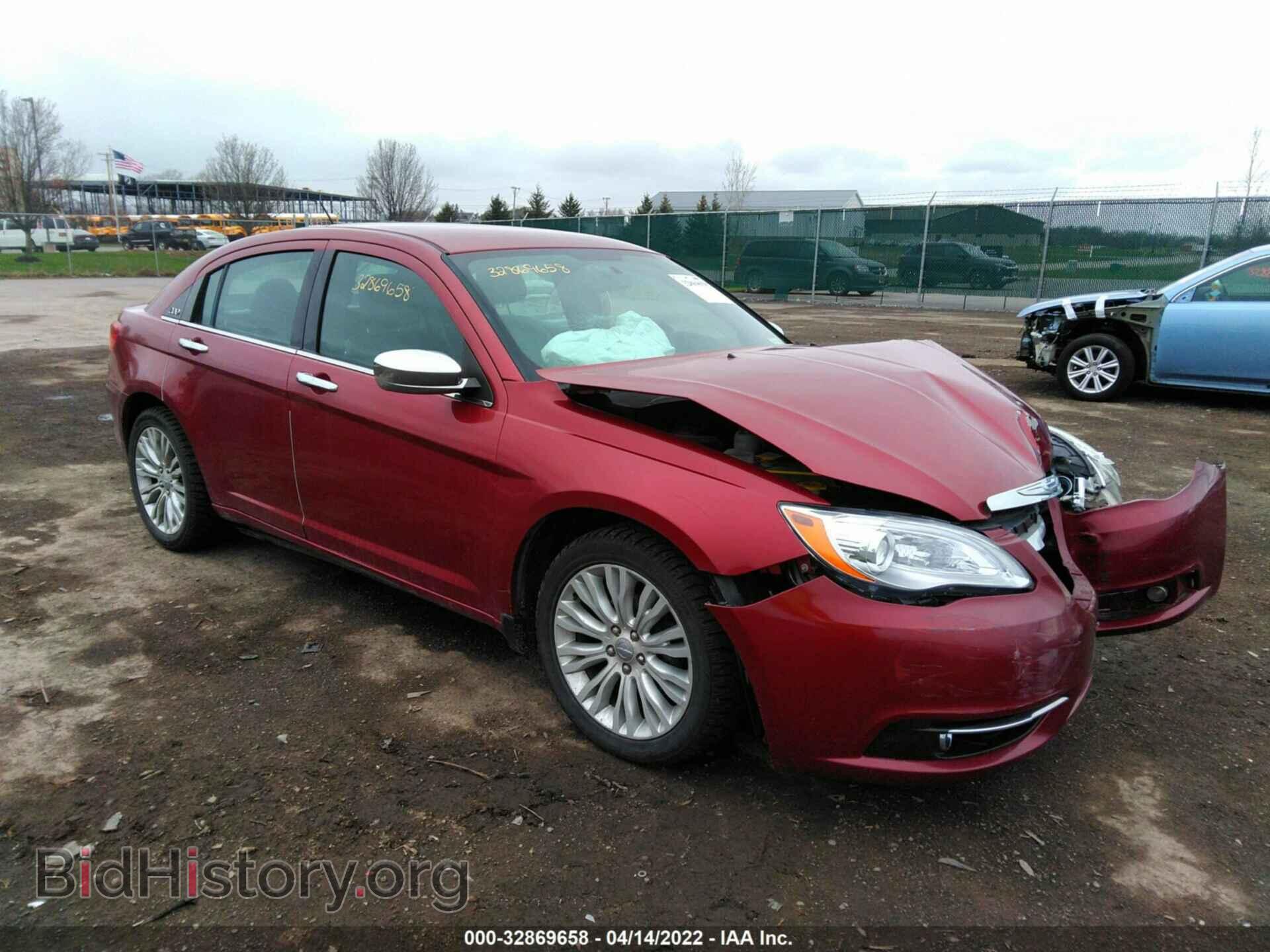 Photo 1C3CCBCB7CN308355 - CHRYSLER 200 2012