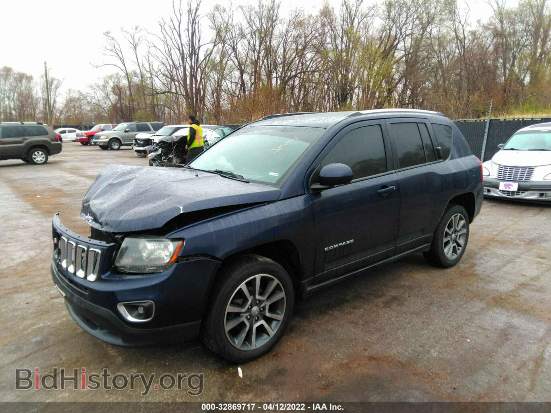 2014 JEEP COMPASS - VIN: 1C4NJCCB3ED618768 - Фото 2