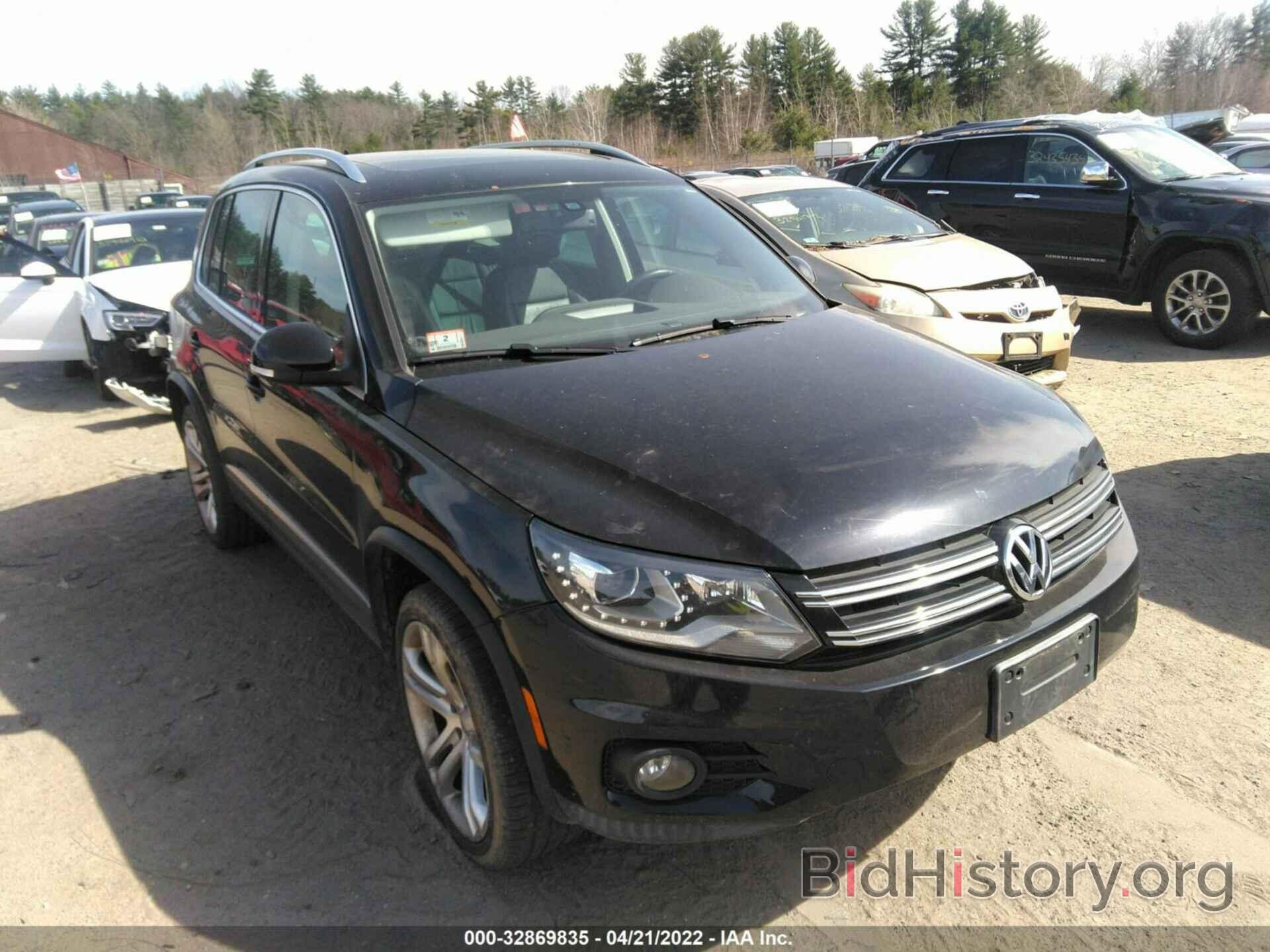 Photo WVGAV7AX9CW584714 - VOLKSWAGEN TIGUAN 2012