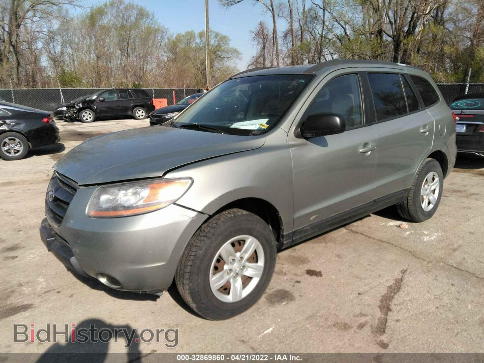 2009 HYUNDAI SANTA FE - VIN: 5NMSG13DX9H332257 - Фото 2