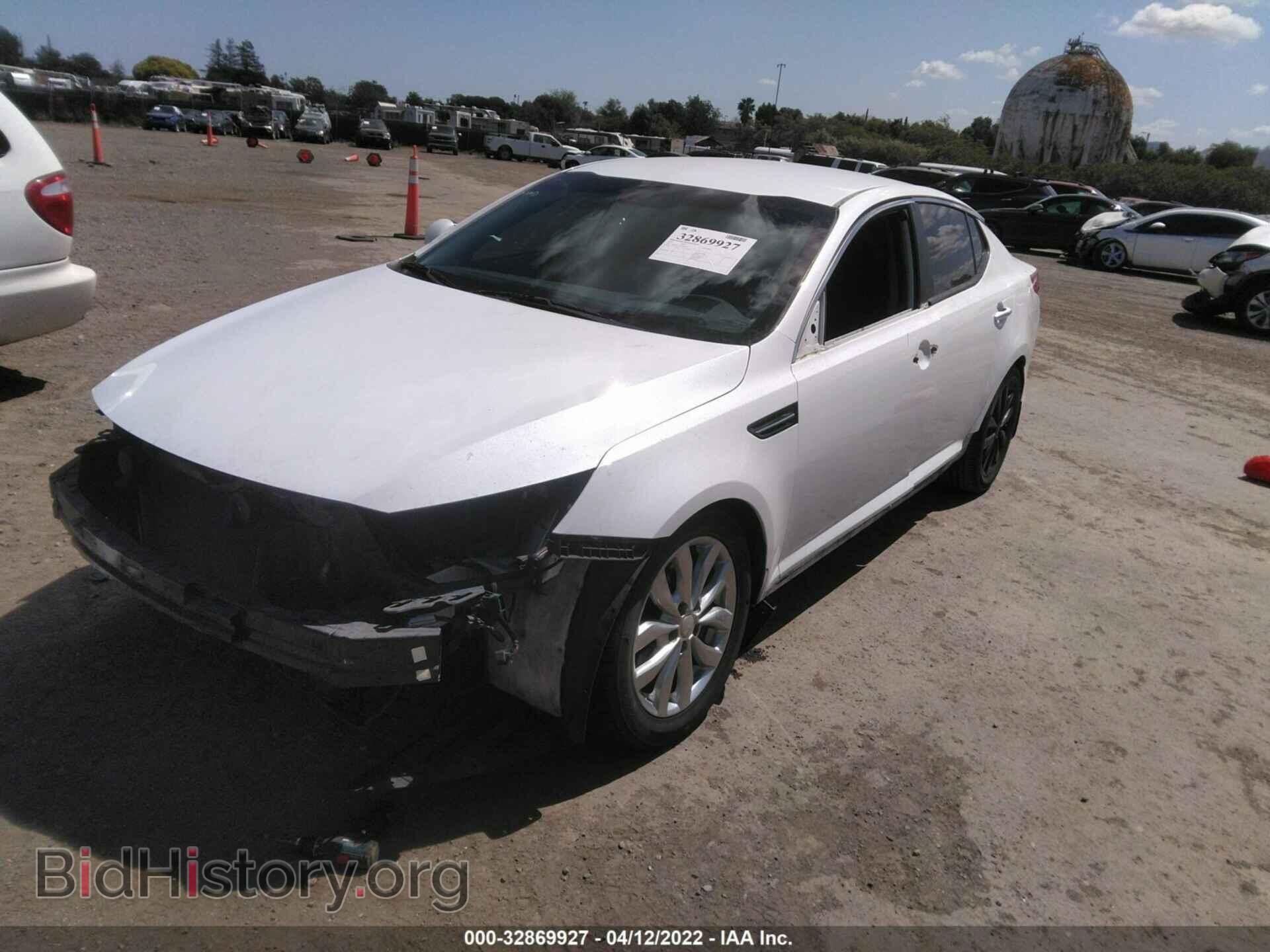 2014 KIA OPTIMA - VIN: 5XXGN4A77EG345423 - Фото 2