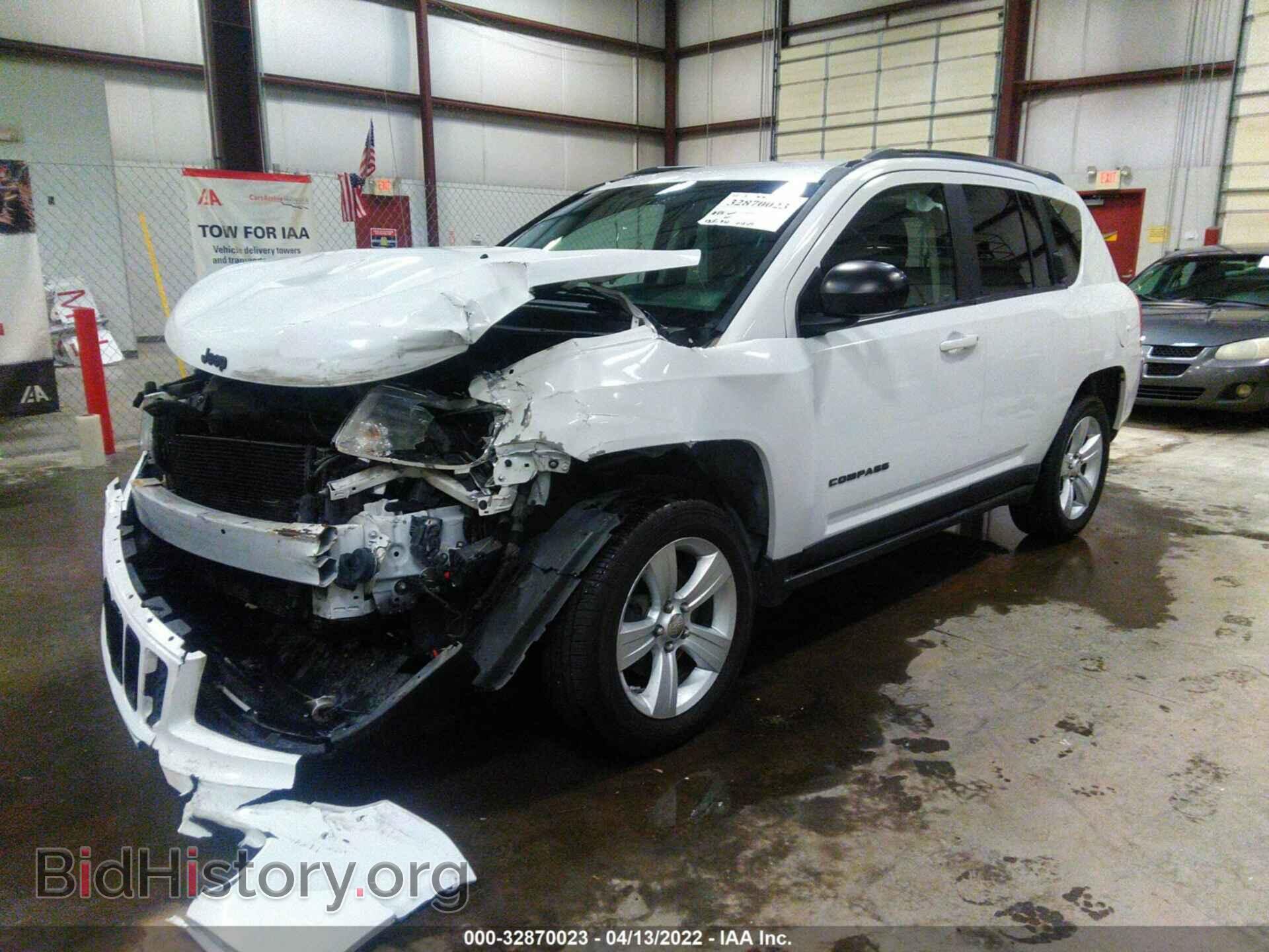 2012 JEEP COMPASS - VIN: 1C4NJCBA4CD573670 - Фото 2