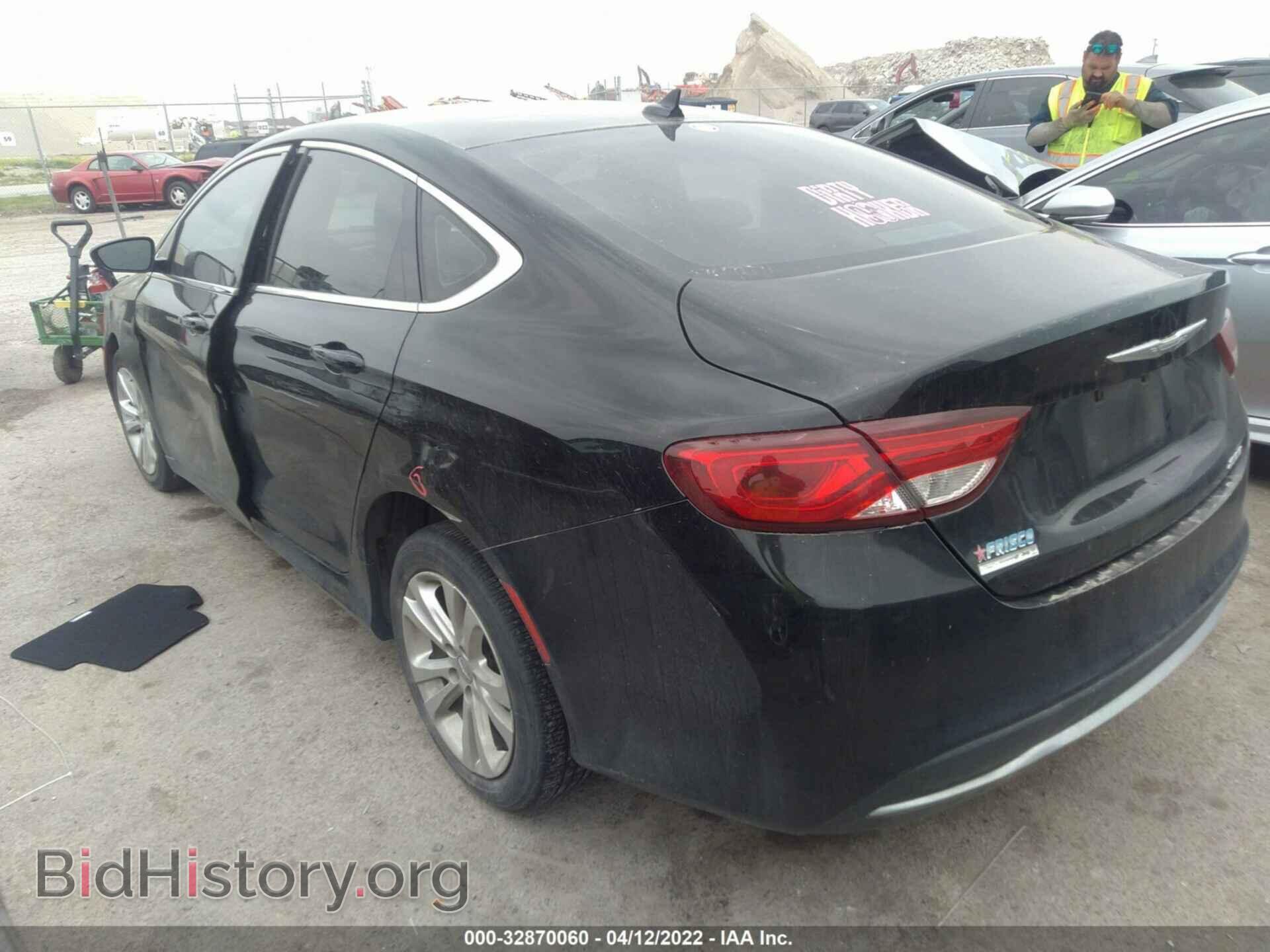 2016 CHRYSLER 200 - VIN: 1C3CCCABXGN169837 - Фото 3