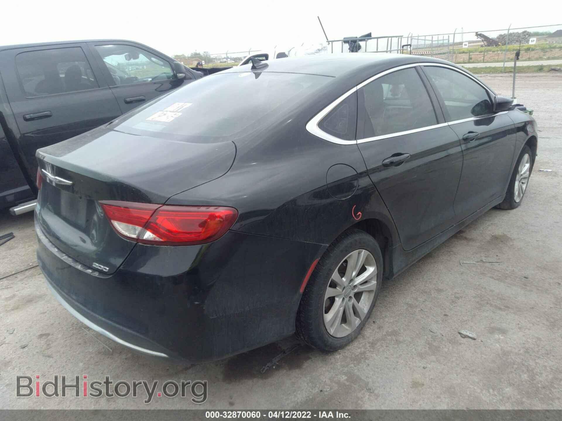 2016 CHRYSLER 200 - VIN: 1C3CCCABXGN169837 - Фото 4