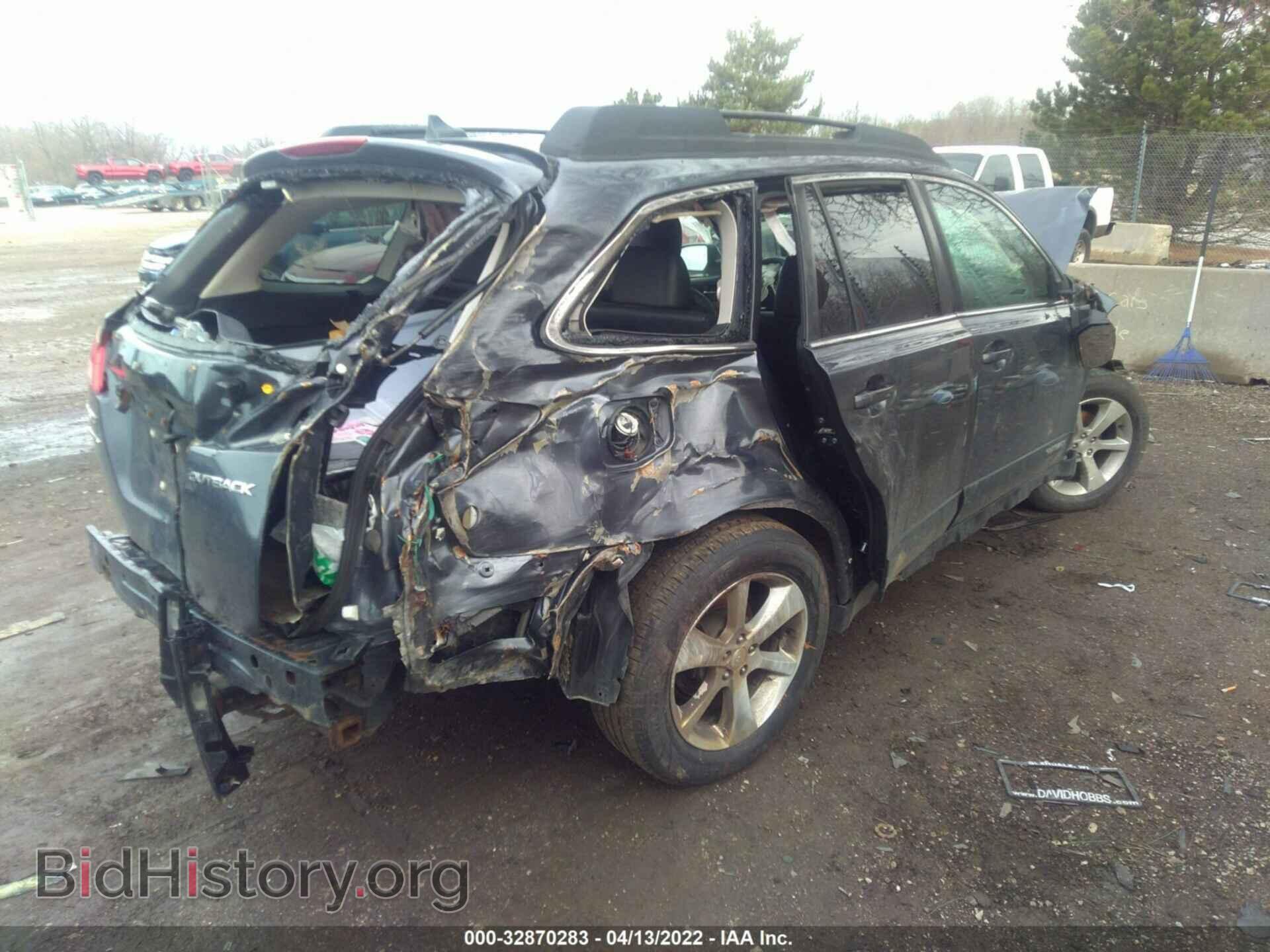 2014 SUBARU OUTBACK - VIN: 4S4BRCLC0E3301987 - Фото 4