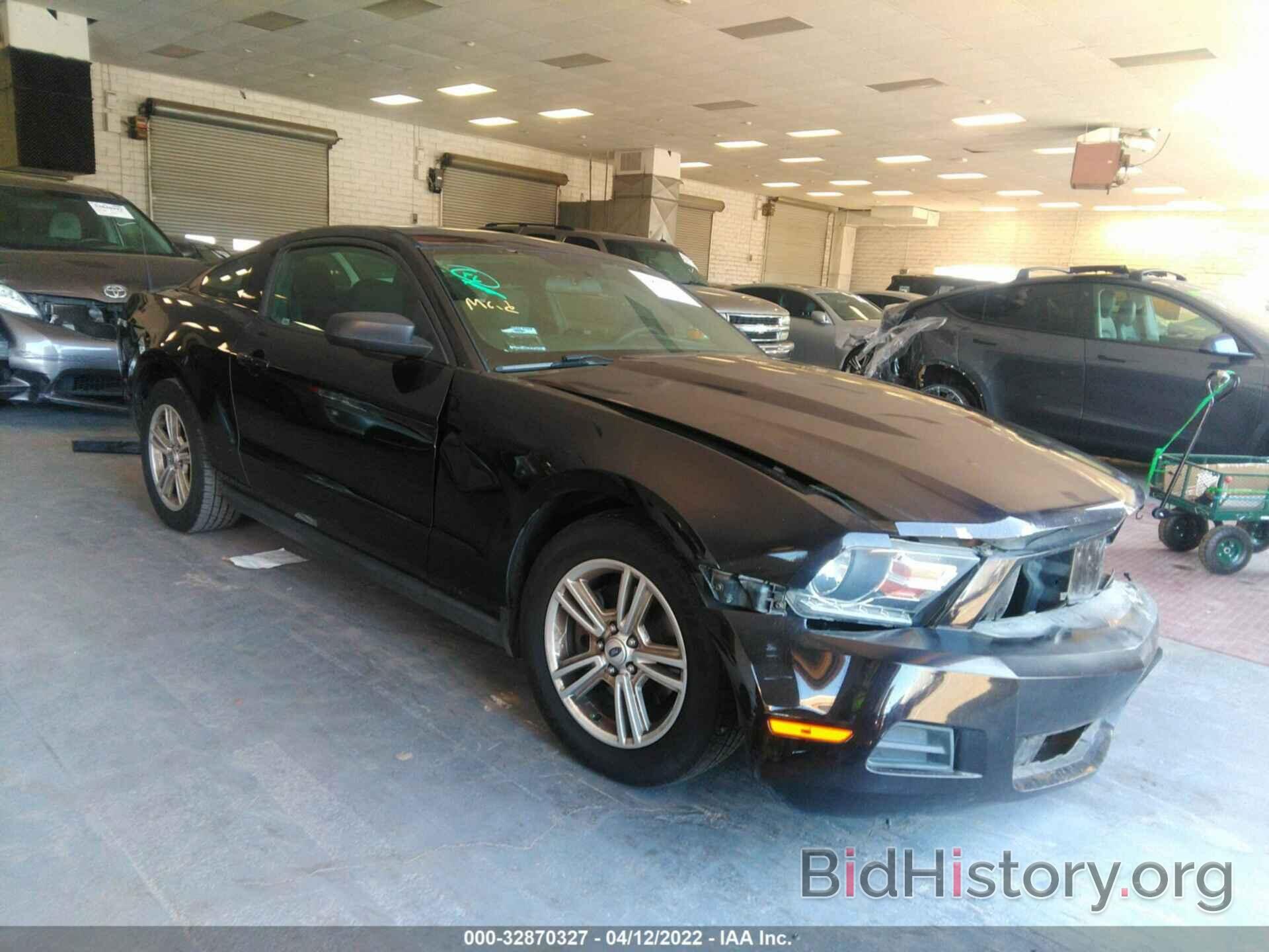 Photo 1ZVBP8AM6C5222082 - FORD MUSTANG 2012