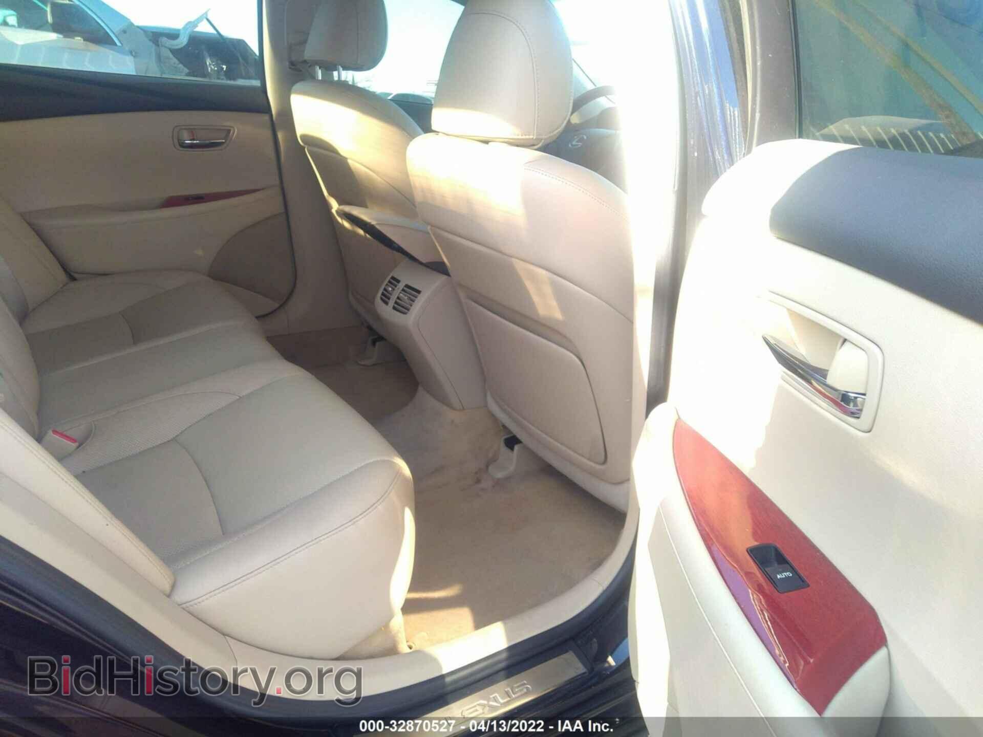 2009 LEXUS ES 350 - VIN: JTHBJ46GX92306706 - Фото 8