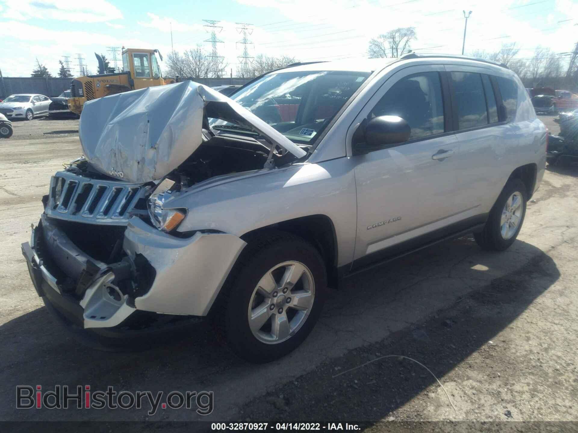 2013 JEEP COMPASS - VIN: 1C4NJCEA7DD208087 - Фото 2