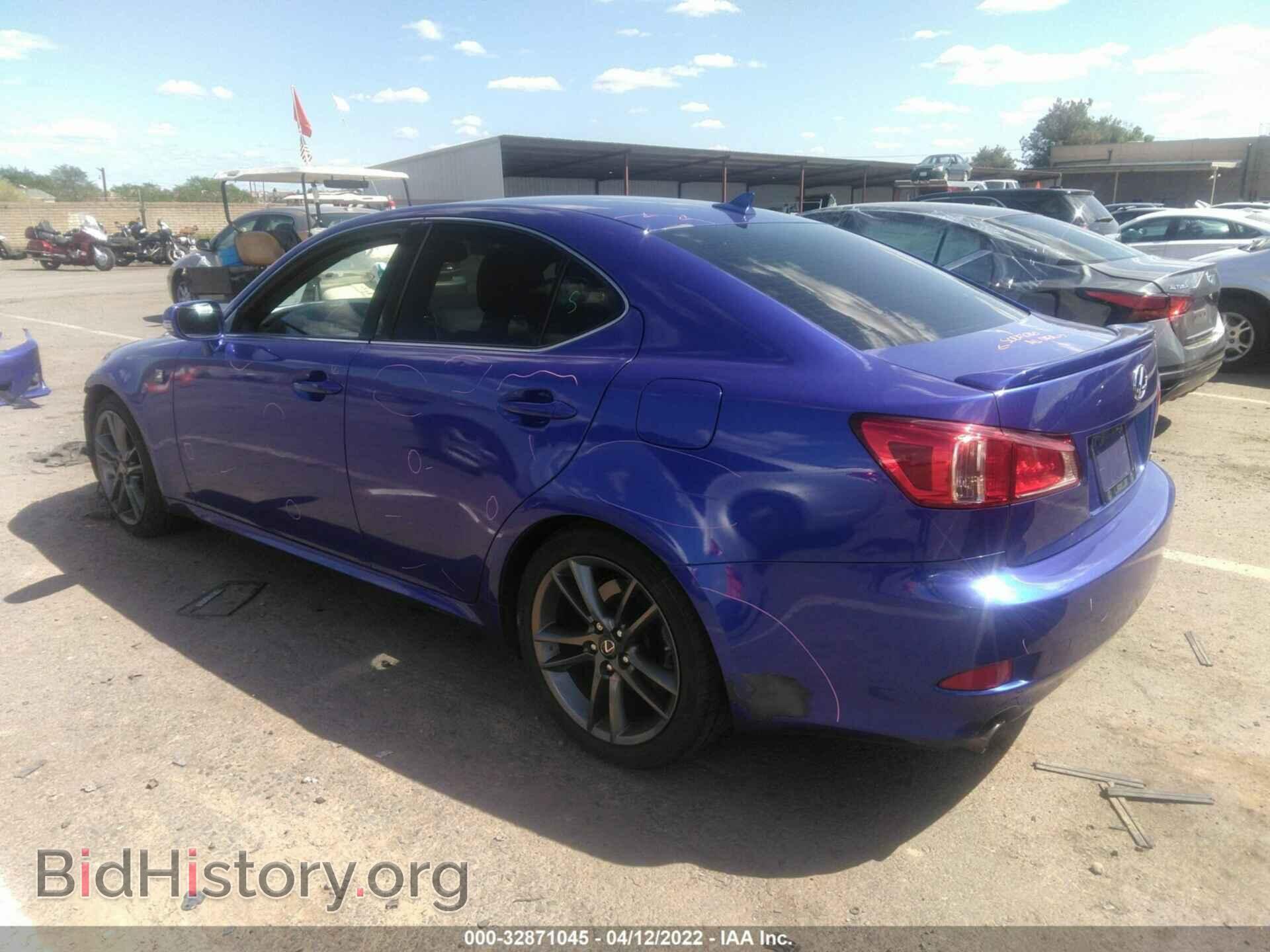 2011 LEXUS IS 250 - VIN: JTHBF5C23B5152067 - Фото 3