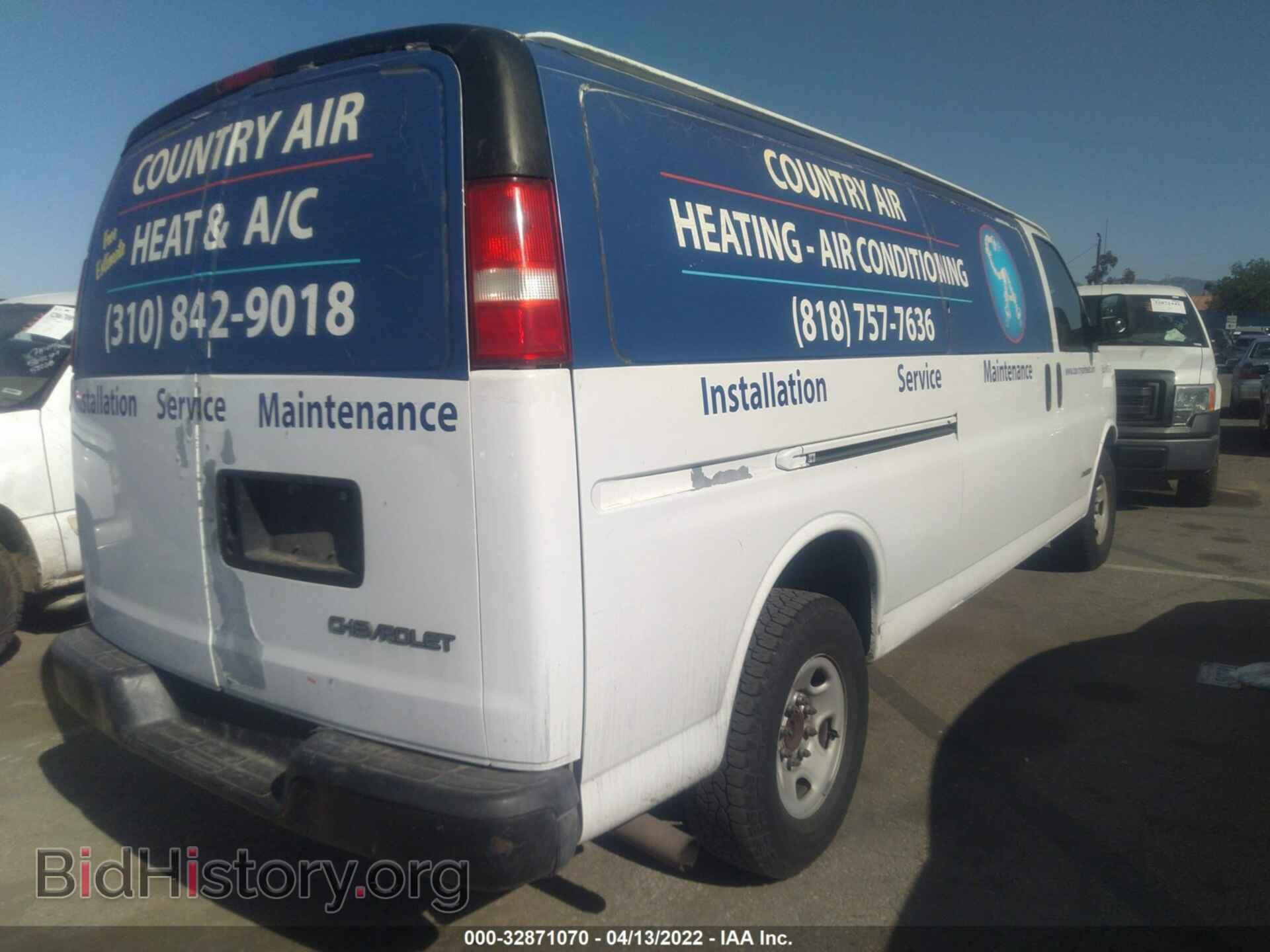 2006 CHEVROLET EXPRESS CARGO VAN - VIN: 1GCHG39U061124939 - Фото 4