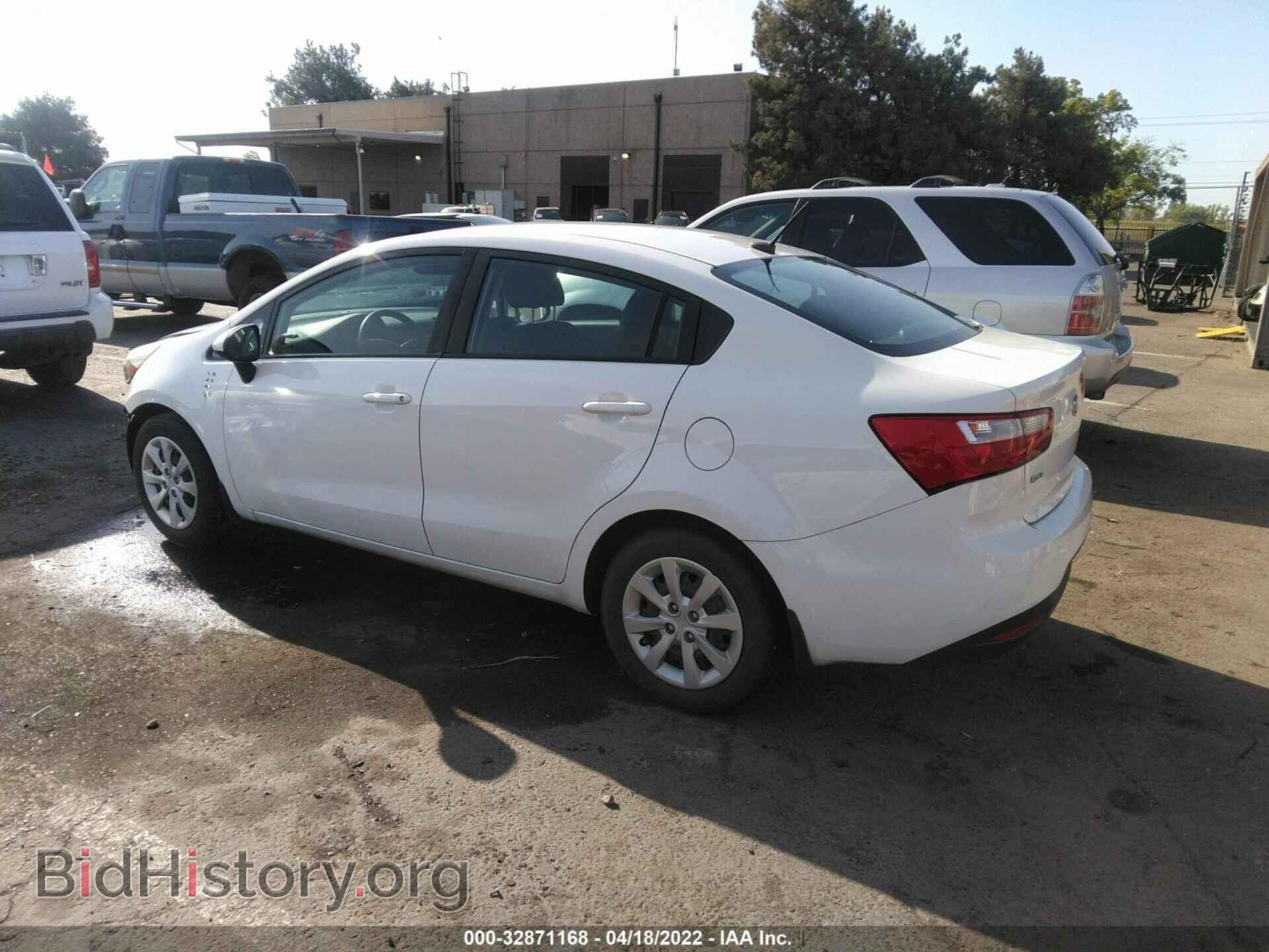 2013 KIA RIO - VIN: KNADM4A32D6107766 - Фото 3