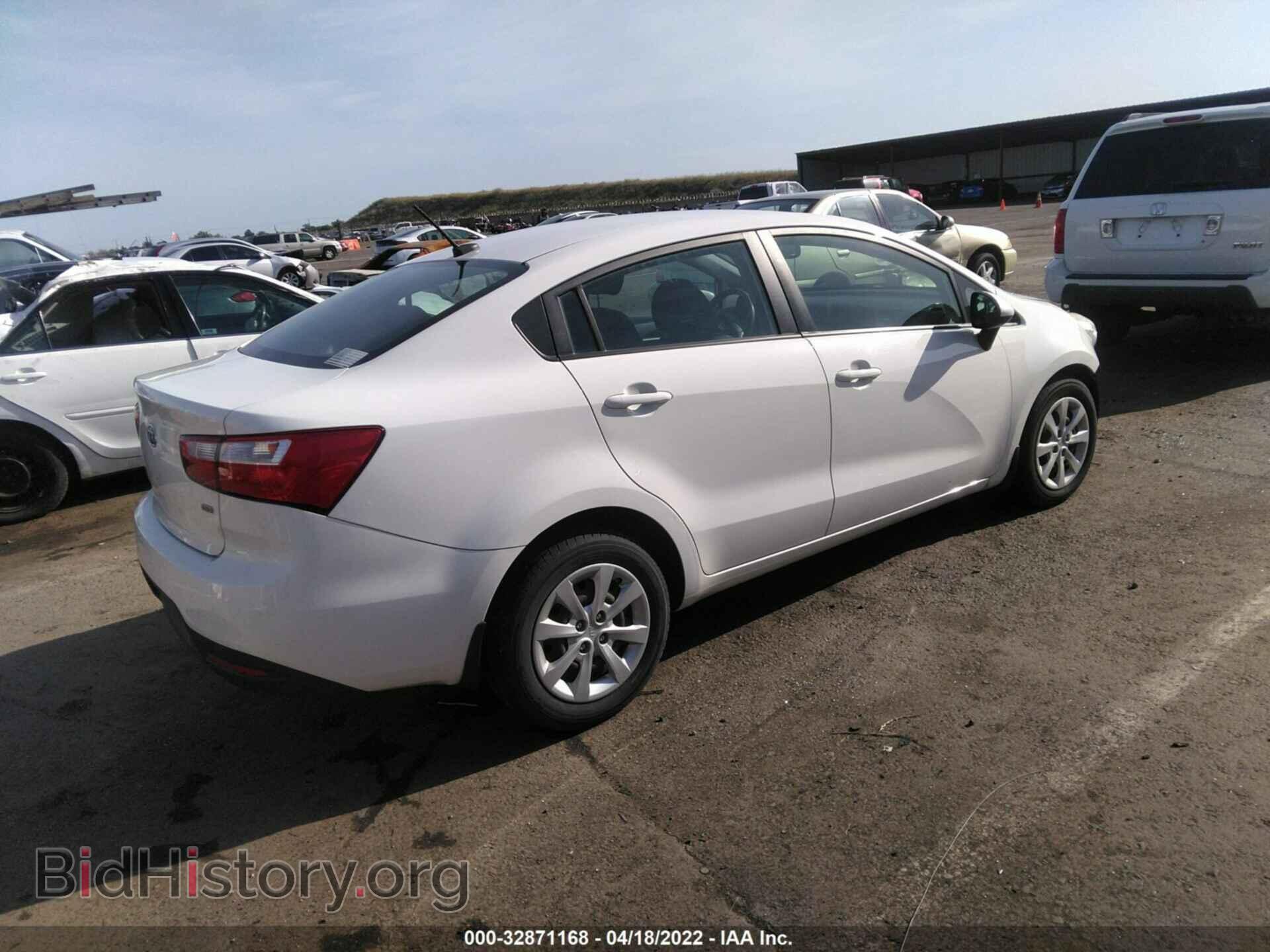 2013 KIA RIO - VIN: KNADM4A32D6107766 - Фото 4