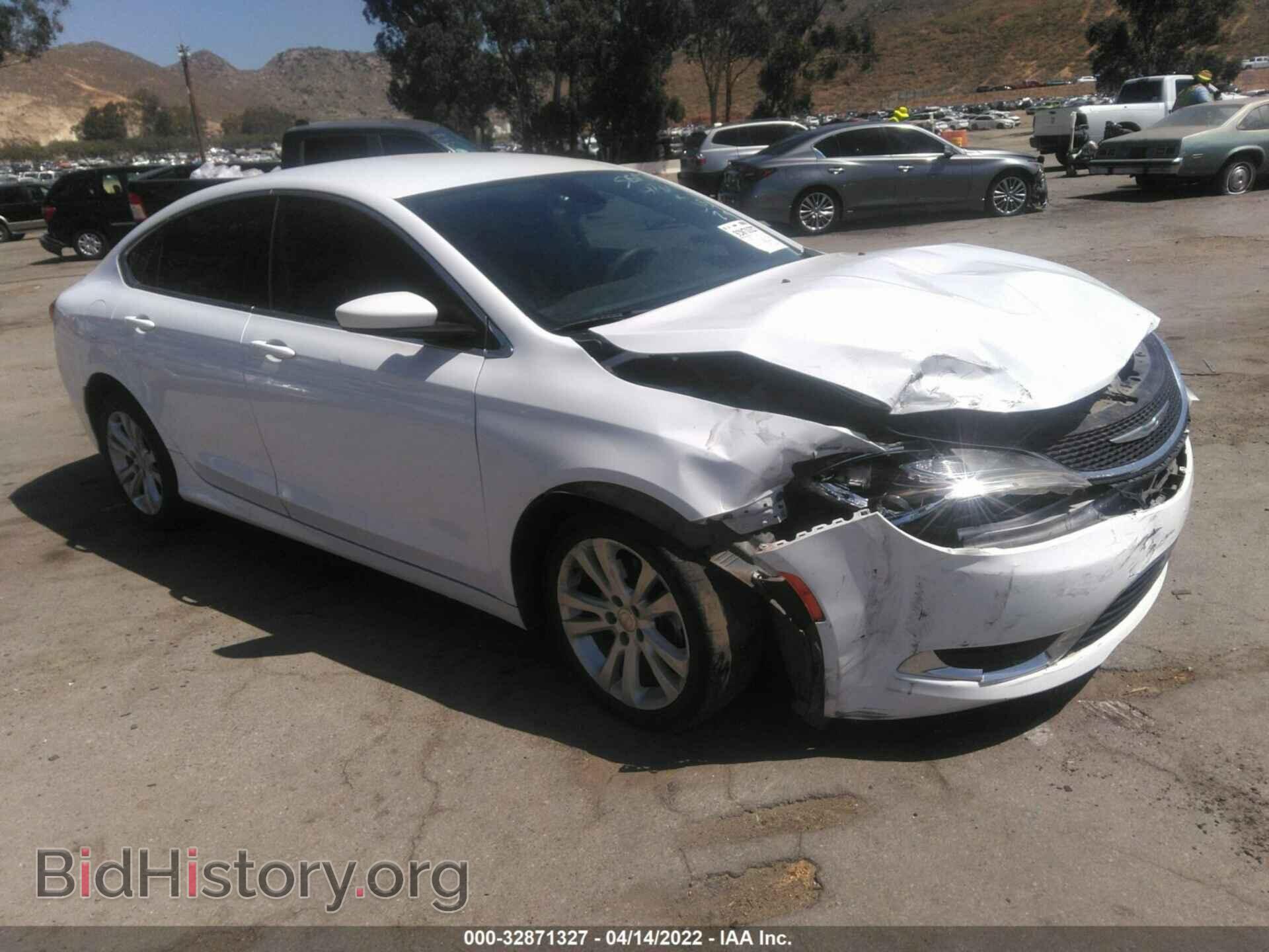 Фотография 1C3CCCAB0FN574779 - CHRYSLER 200 2015
