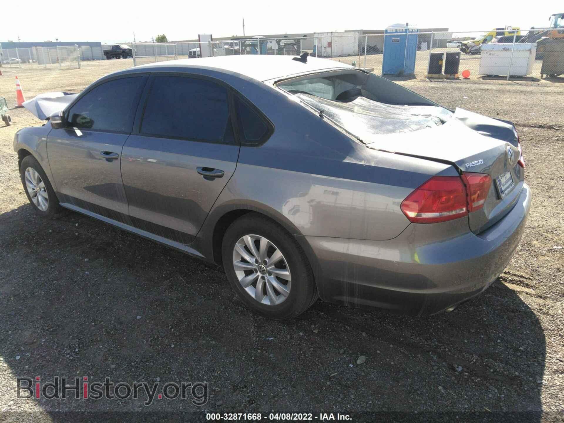 2015 VOLKSWAGEN PASSAT - VIN: 1VWAT7A3XFC033704 - Фото 3