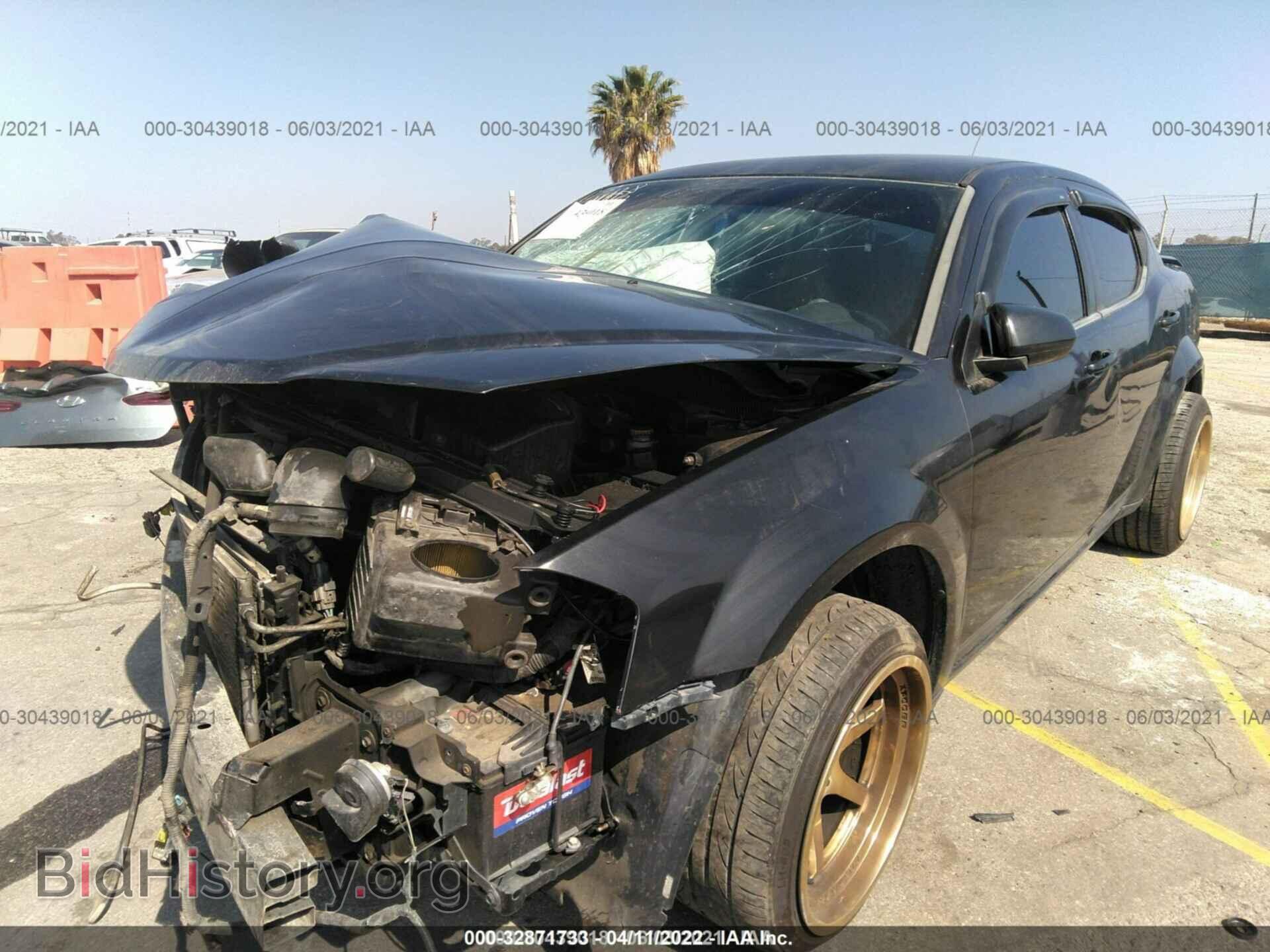 2011 DODGE AVENGER - VIN: 1B3BD1FG7BN517147 - Фото 2