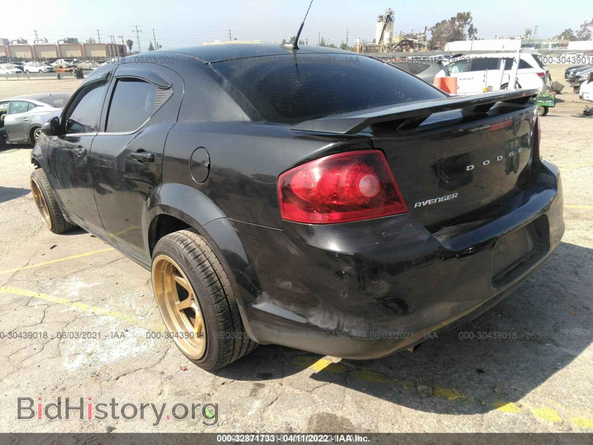 2011 DODGE AVENGER - VIN: 1B3BD1FG7BN517147 - Фото 3