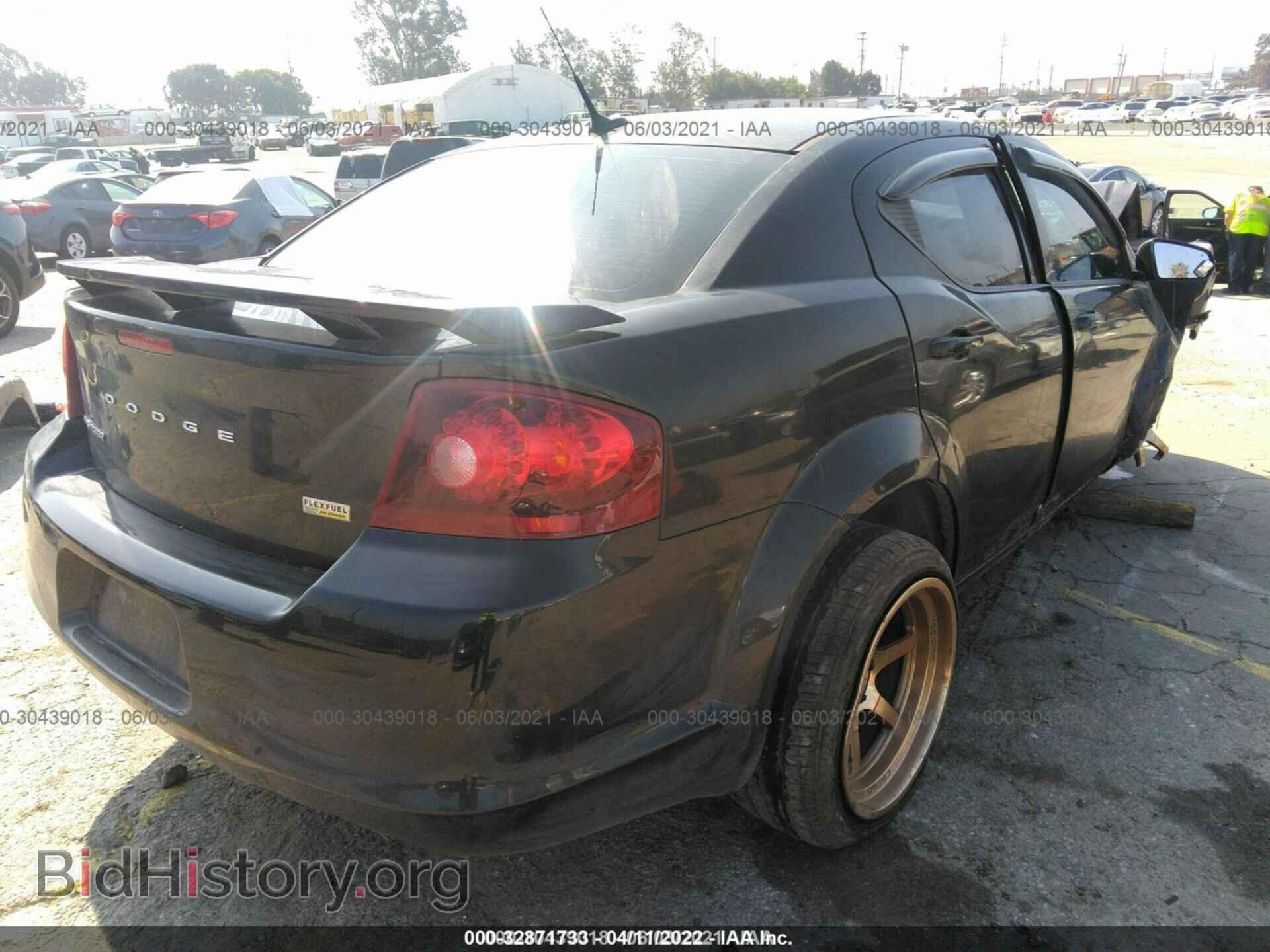 2011 DODGE AVENGER - VIN: 1B3BD1FG7BN517147 - Фото 4