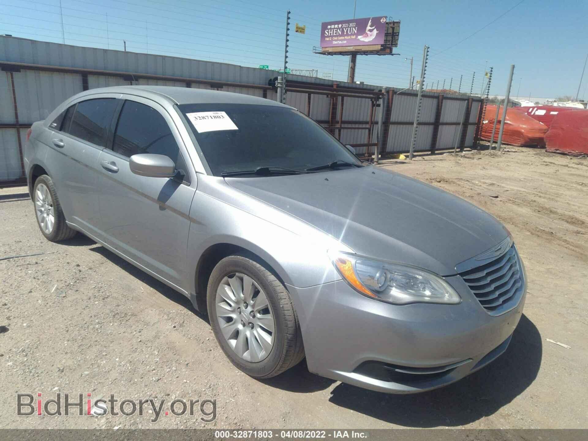 Фотография 1C3CCBAB8DN568834 - CHRYSLER 200 2013