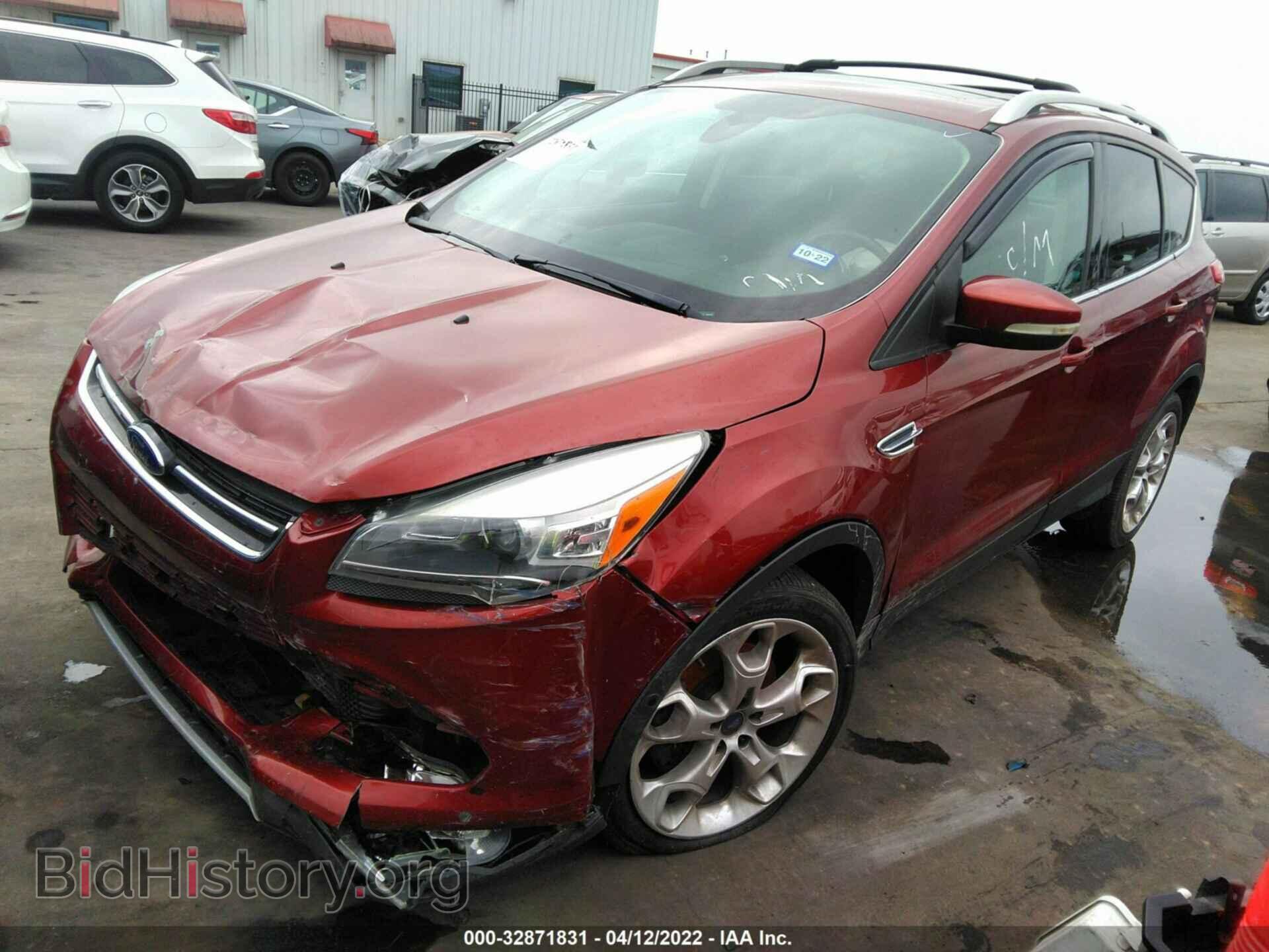 2014 FORD ESCAPE - VIN: 1FMCU9J91EUA03052 - Фото 2