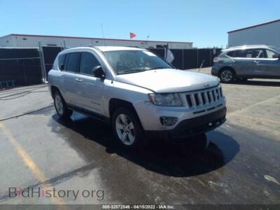 2011 Jeep COMPASS Sport, silver — VIN 1J4NT1FA3BD288525, IAAI