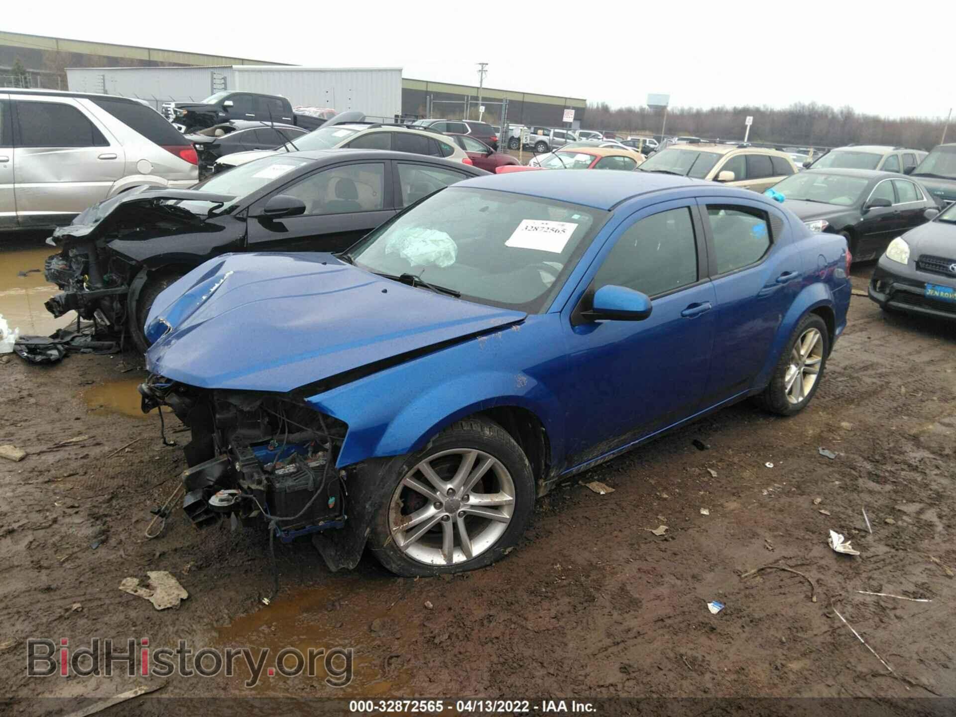 2013 DODGE AVENGER - VIN: 1C3CDZCB1DN554177 - Фото 2