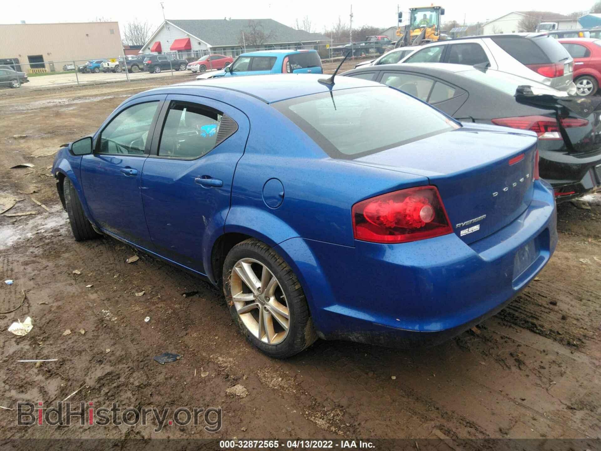 2013 DODGE AVENGER - VIN: 1C3CDZCB1DN554177 - Фото 3