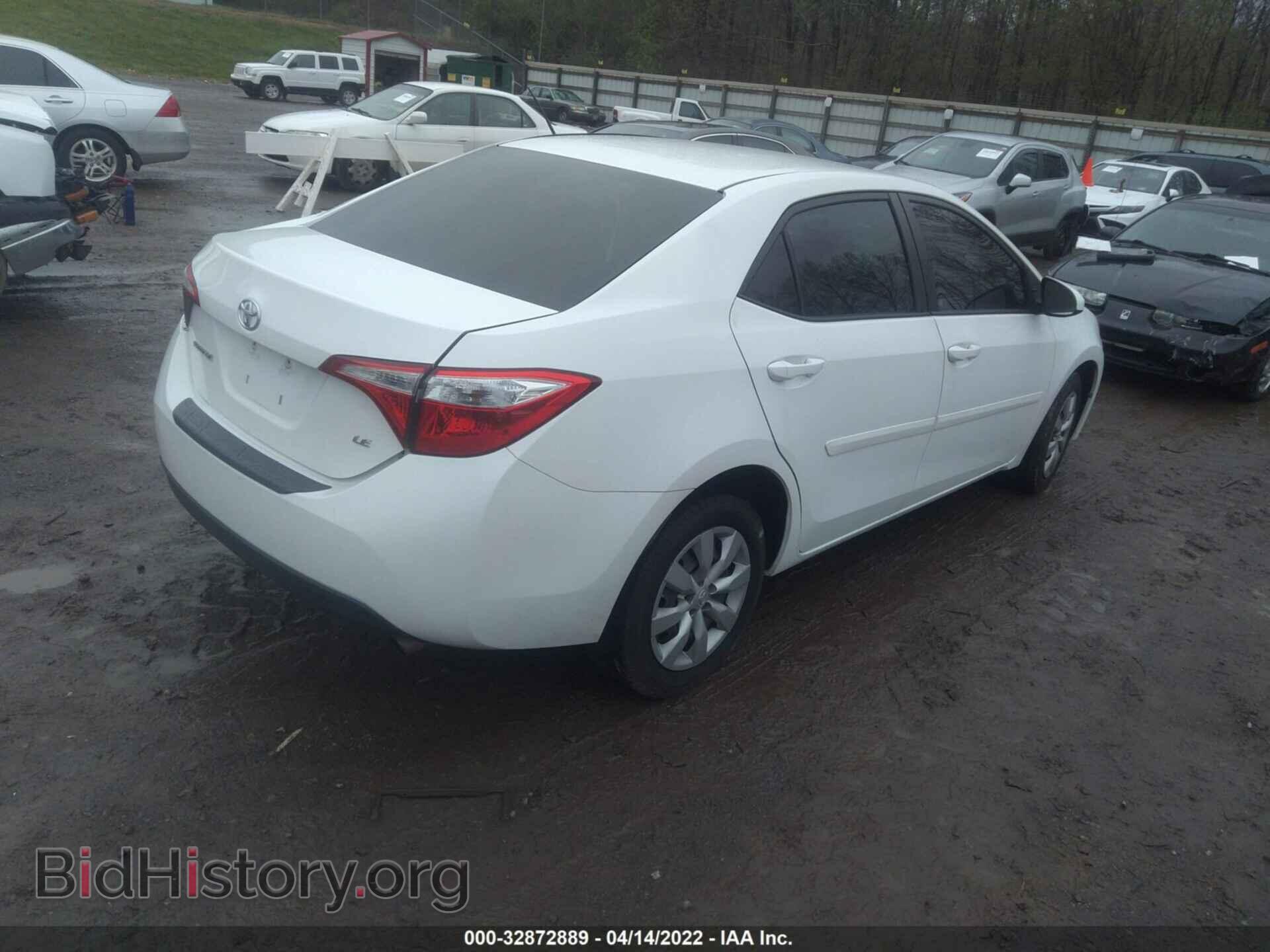 2015 TOYOTA COROLLA - VIN: 2T1BURHE1FC393619 - Фото 4