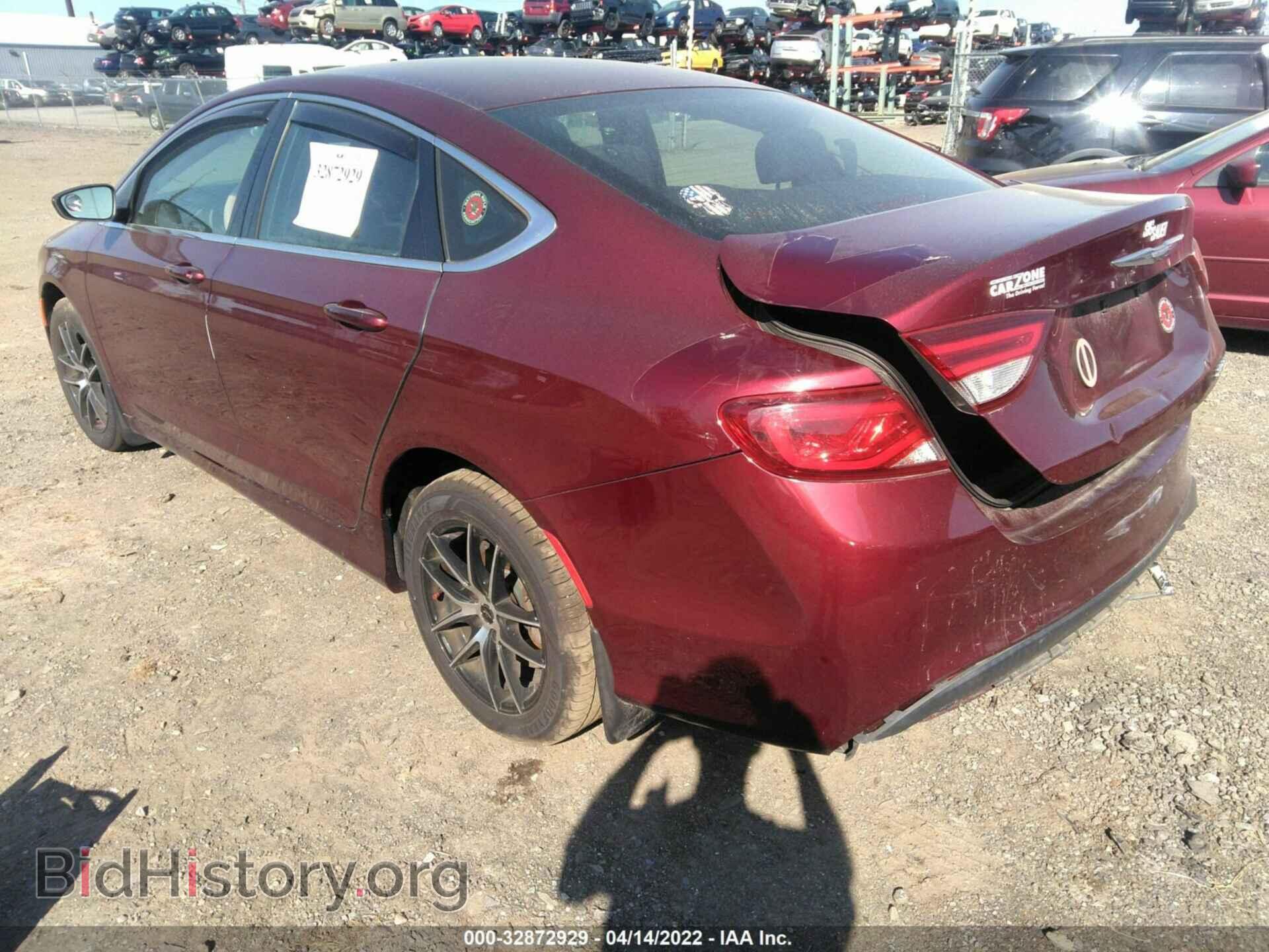 2016 CHRYSLER 200 - VIN: 1C3CCCAB8GN125111 - Фото 3
