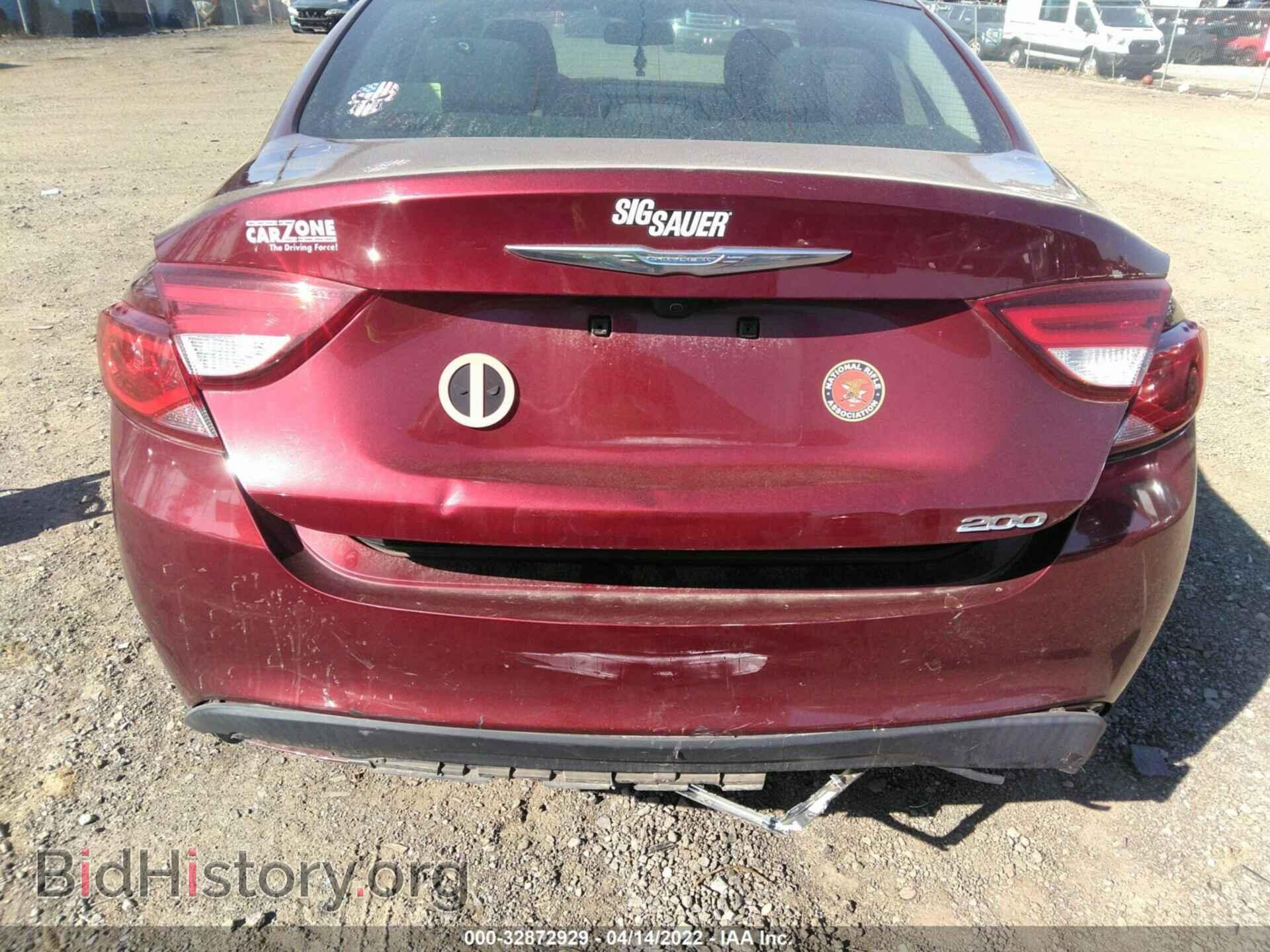2016 CHRYSLER 200 - VIN: 1C3CCCAB8GN125111 - Фото 6