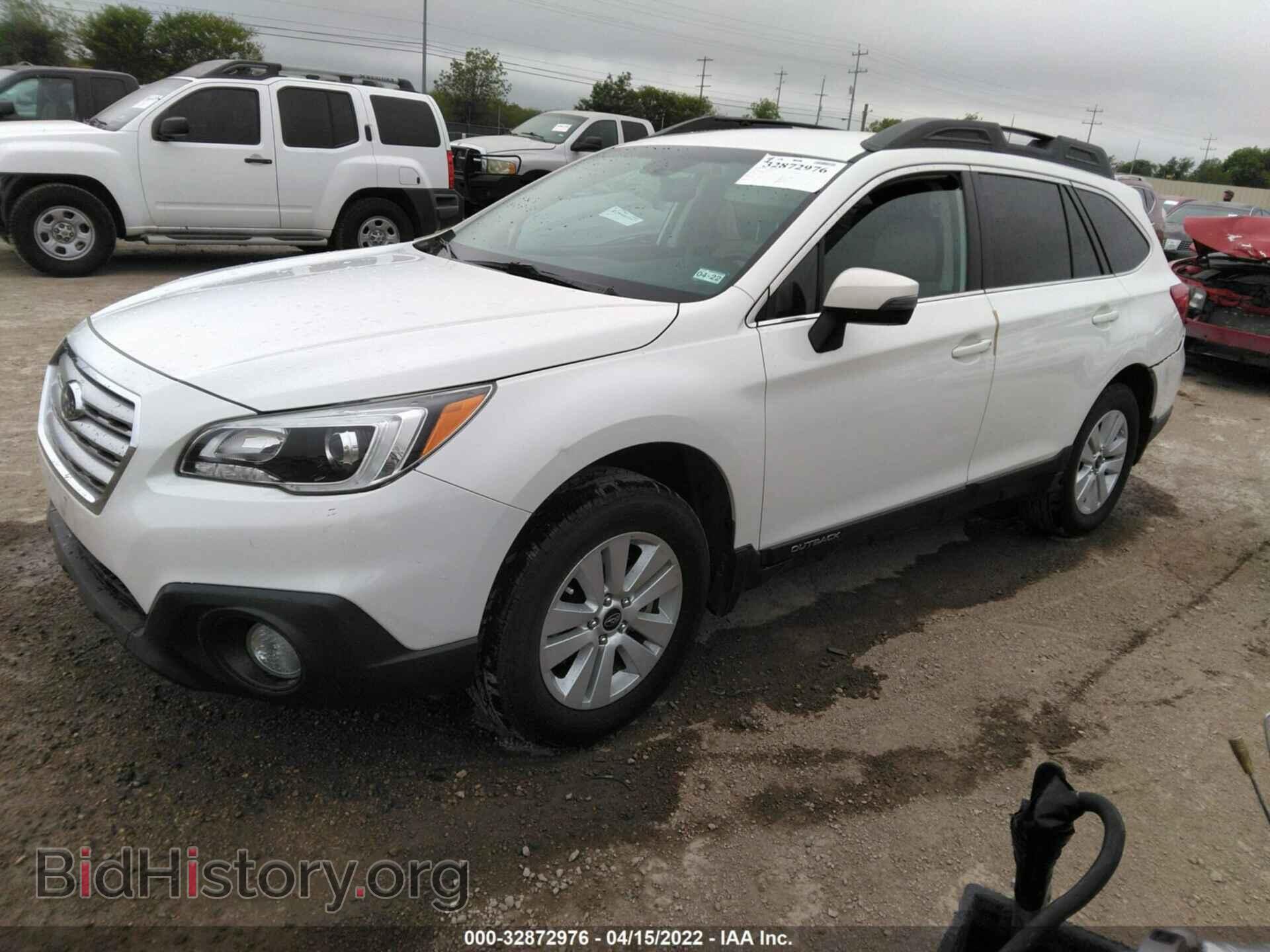 2016 SUBARU OUTBACK - VIN: 4S4BSBFC2G3338553 - Фото 2