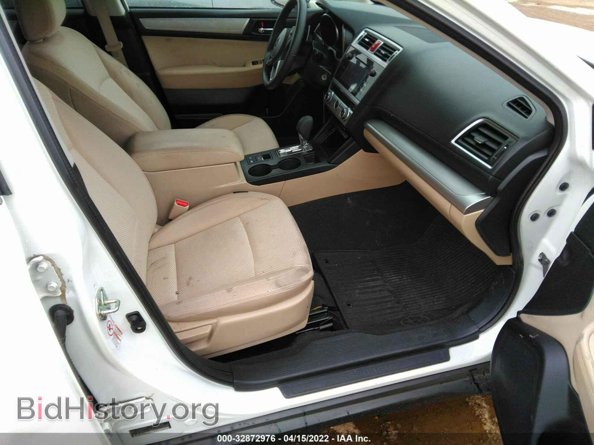 2016 SUBARU OUTBACK - VIN: 4S4BSBFC2G3338553 - Фото 5